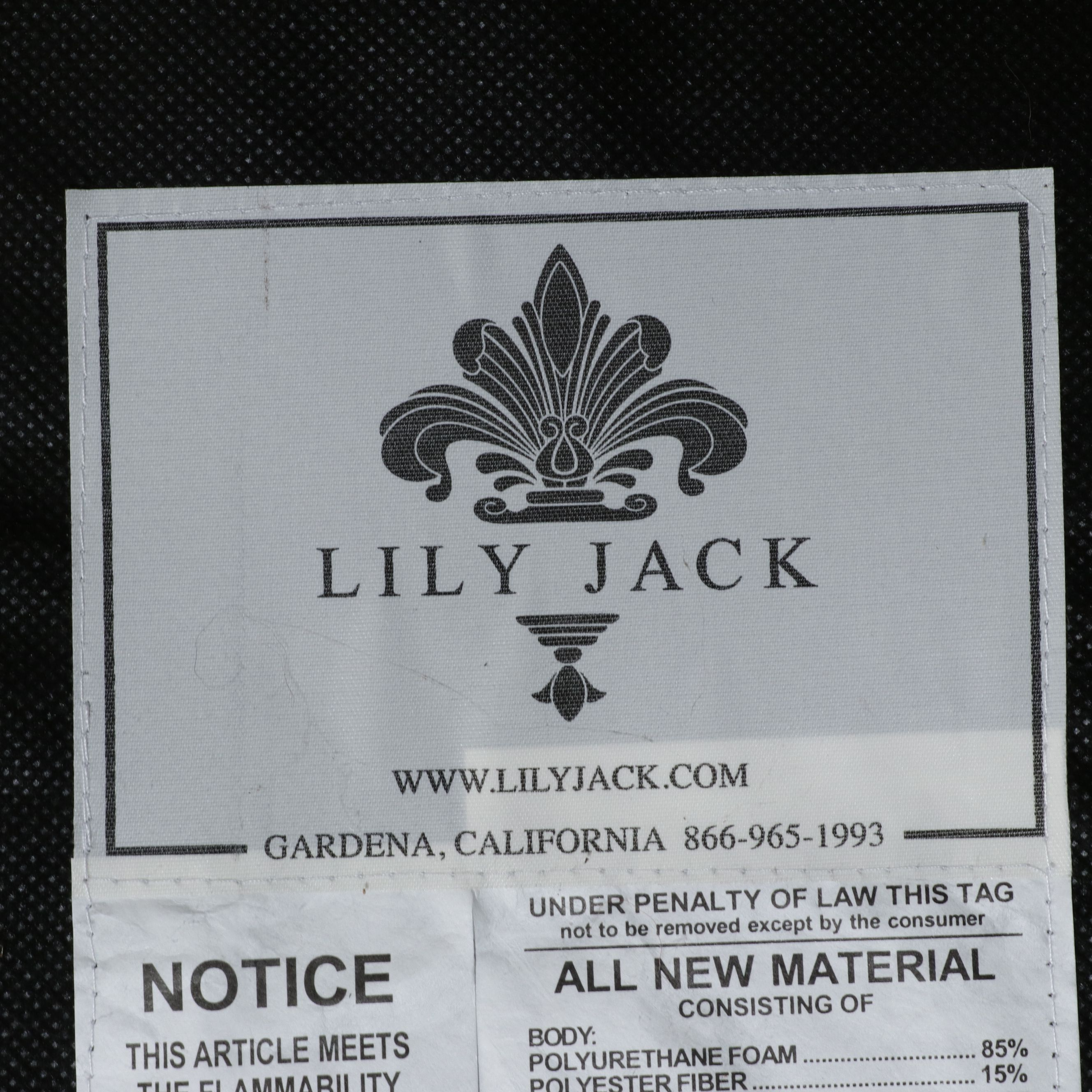 Lily Jack Contemporary Upholstered Sofa