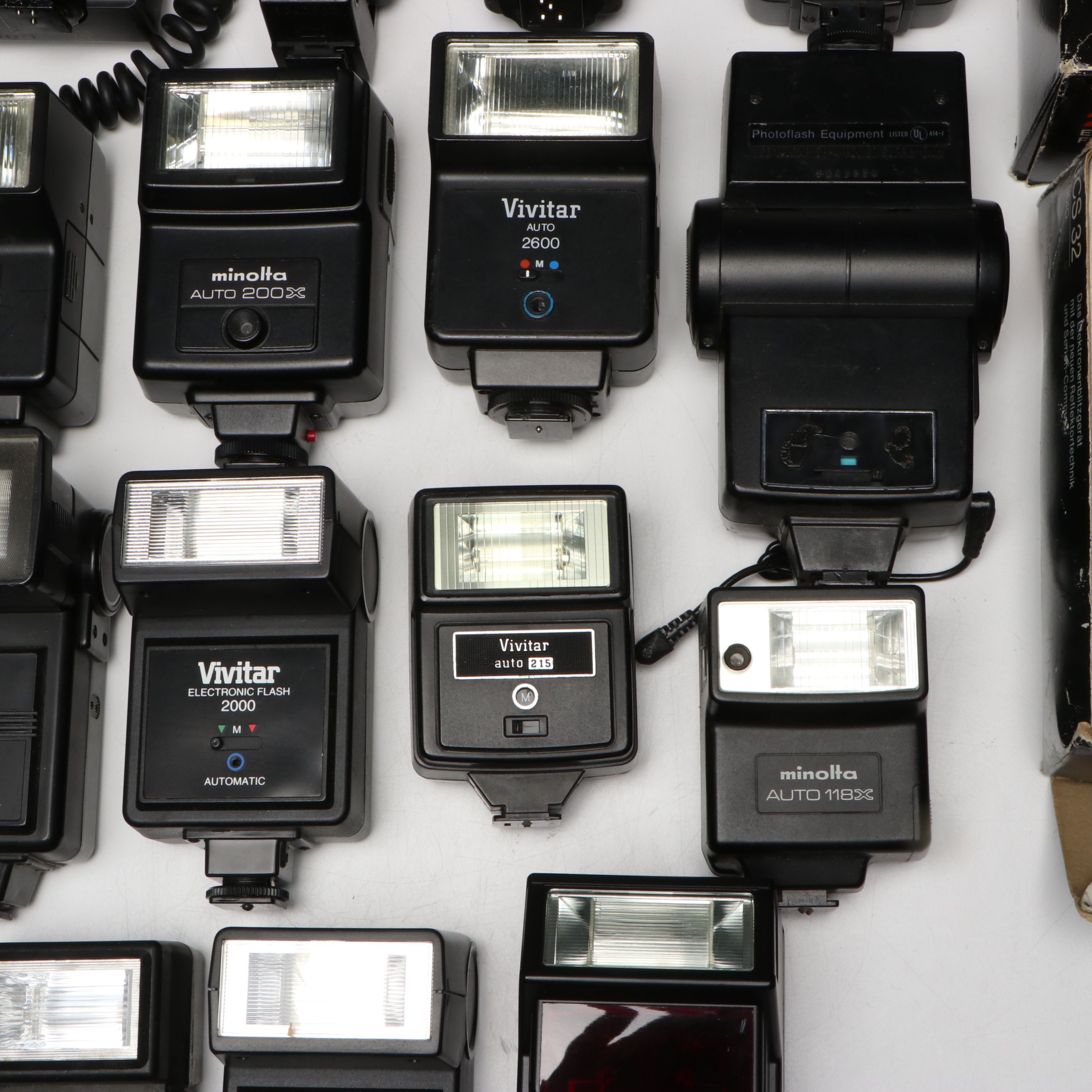 Vivitar, Minolta and Other Hot Shoe Camera Flashes