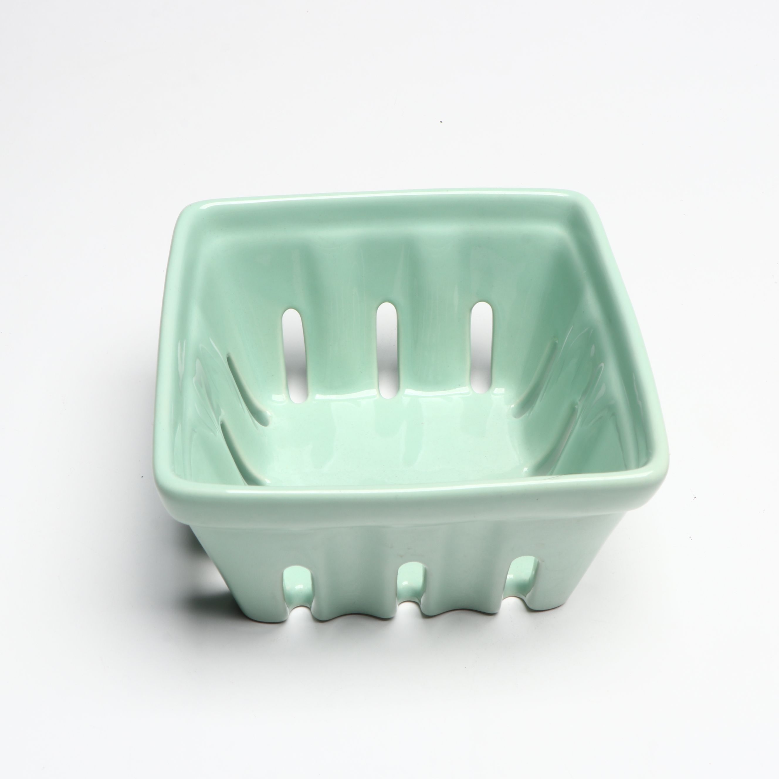 Signed Art Pottery Berry Bowl with Precious Moments Figurine, More Ceramic Décor