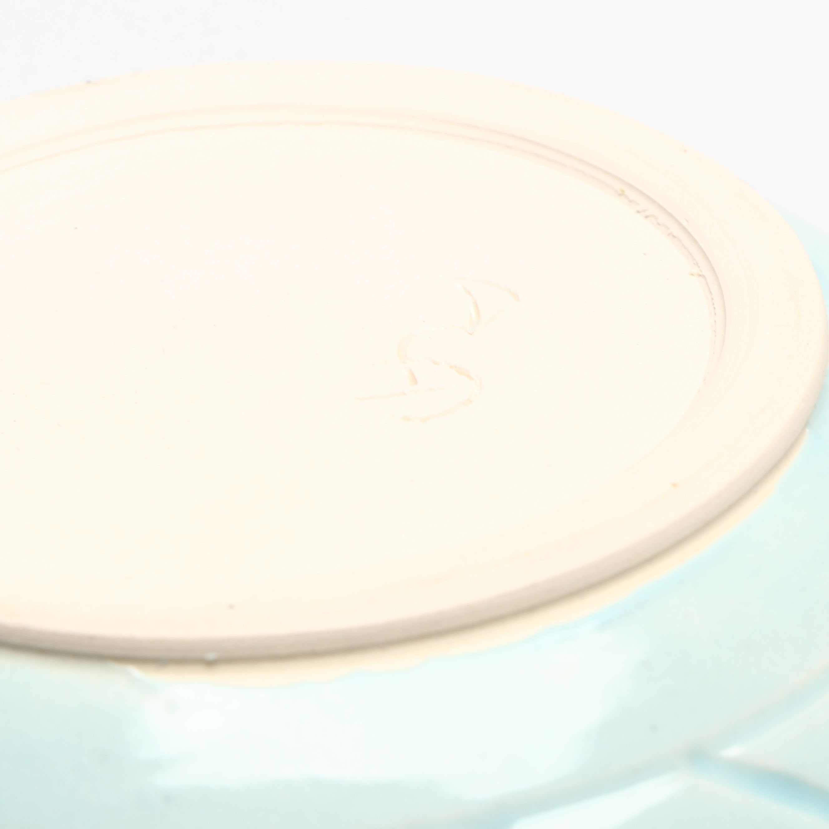 Signed Art Pottery Berry Bowl with Precious Moments Figurine, More Ceramic Décor