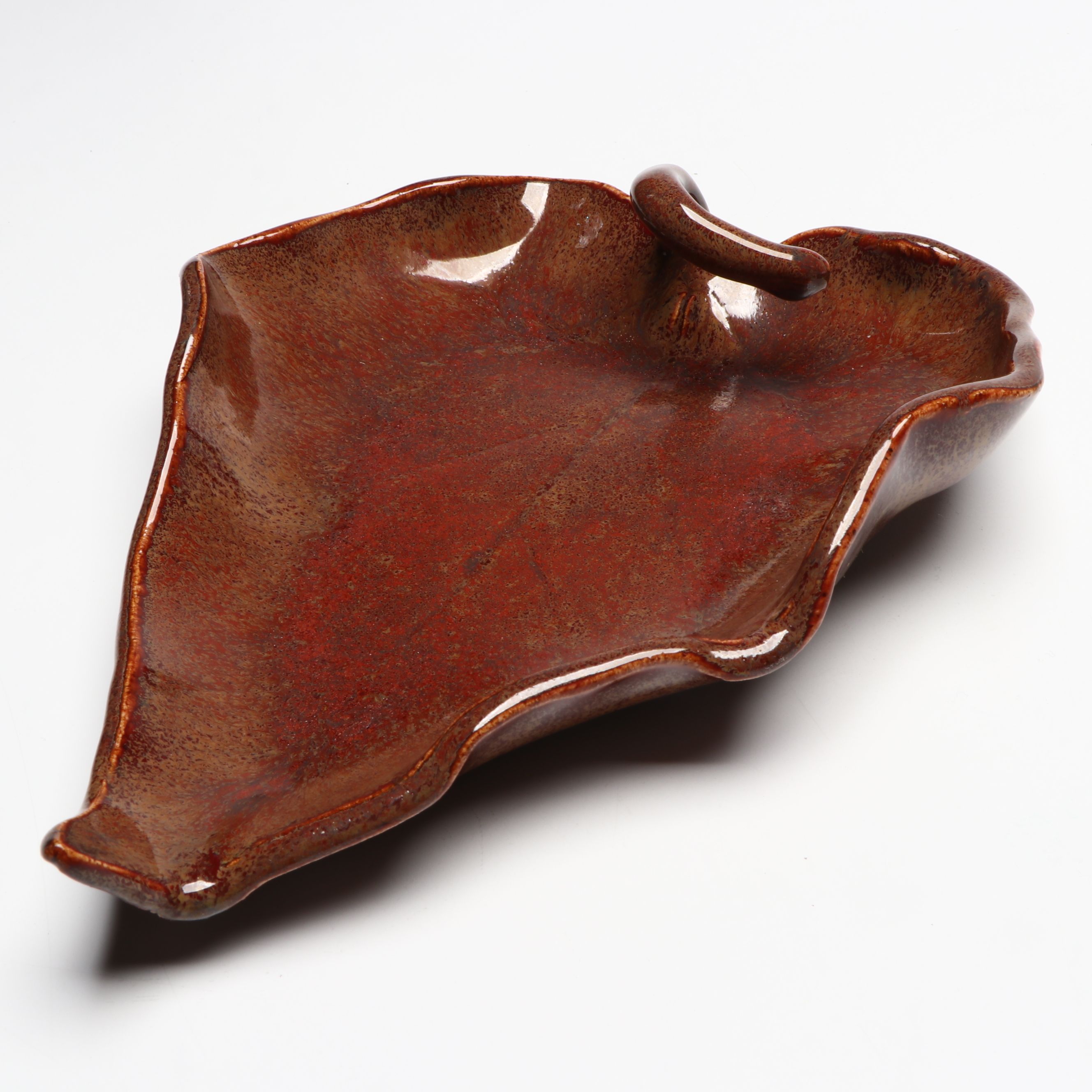 Signed Art Pottery Berry Bowl with Precious Moments Figurine, More Ceramic Décor