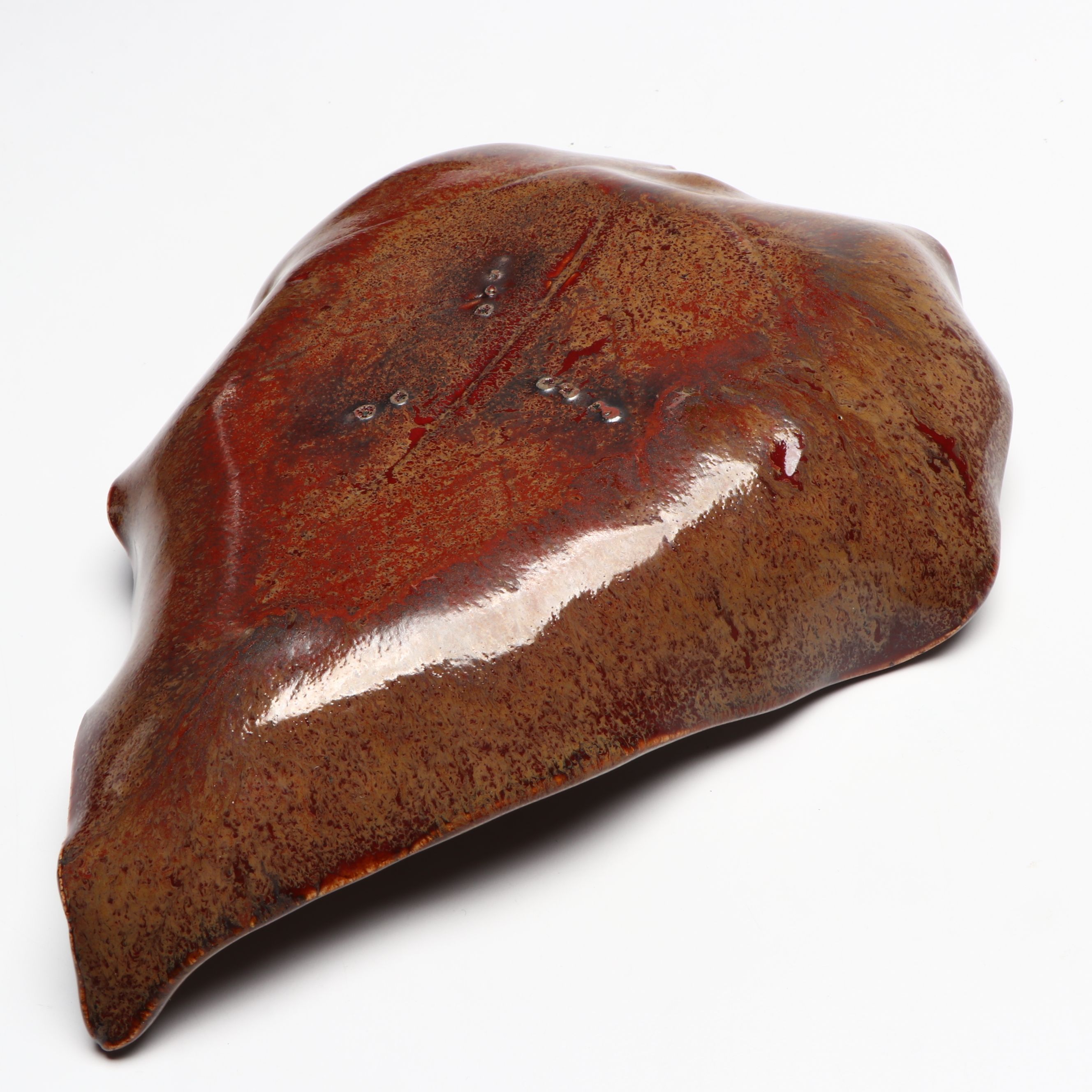 Signed Art Pottery Berry Bowl with Precious Moments Figurine, More Ceramic Décor