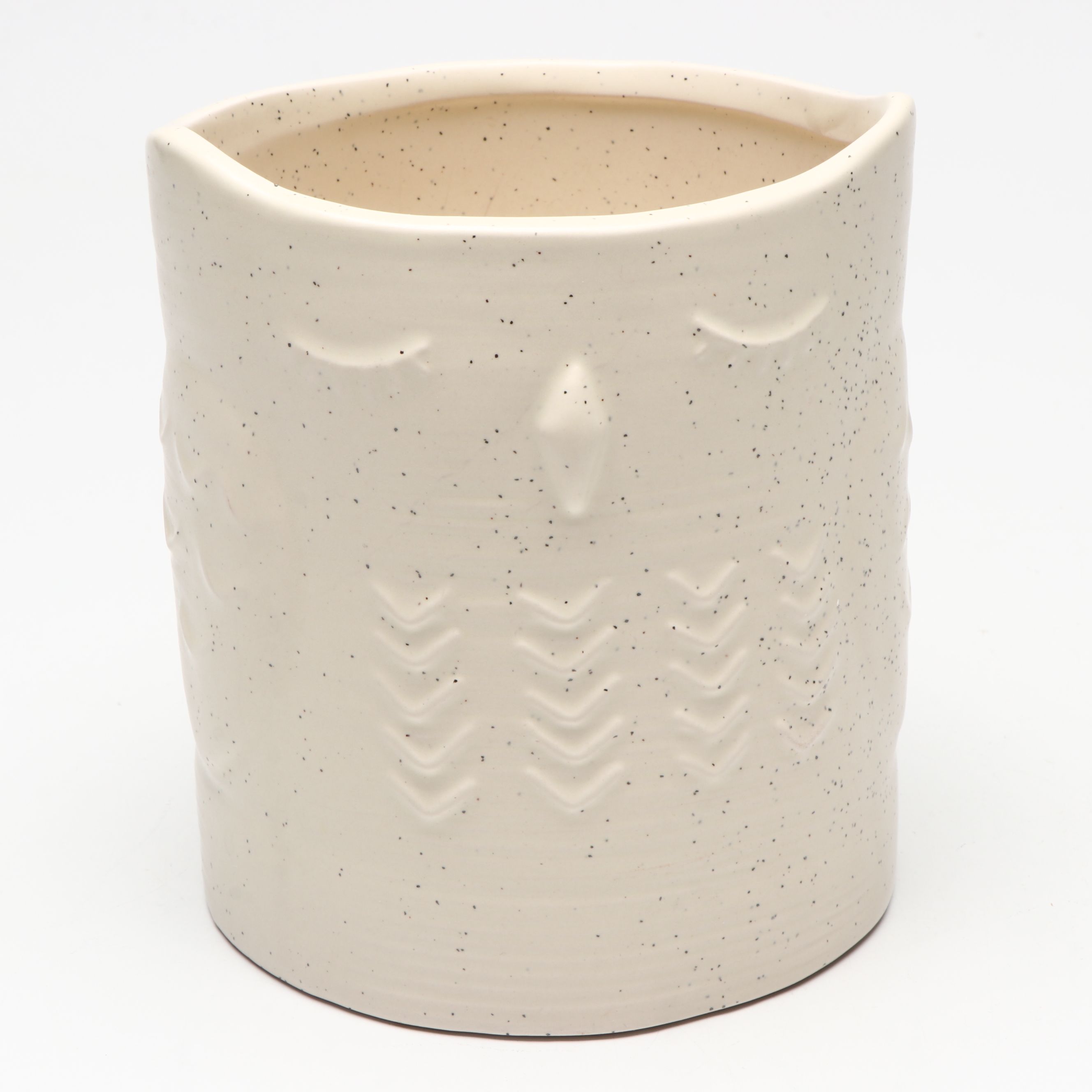 Signed Art Pottery Berry Bowl with Precious Moments Figurine, More Ceramic Décor