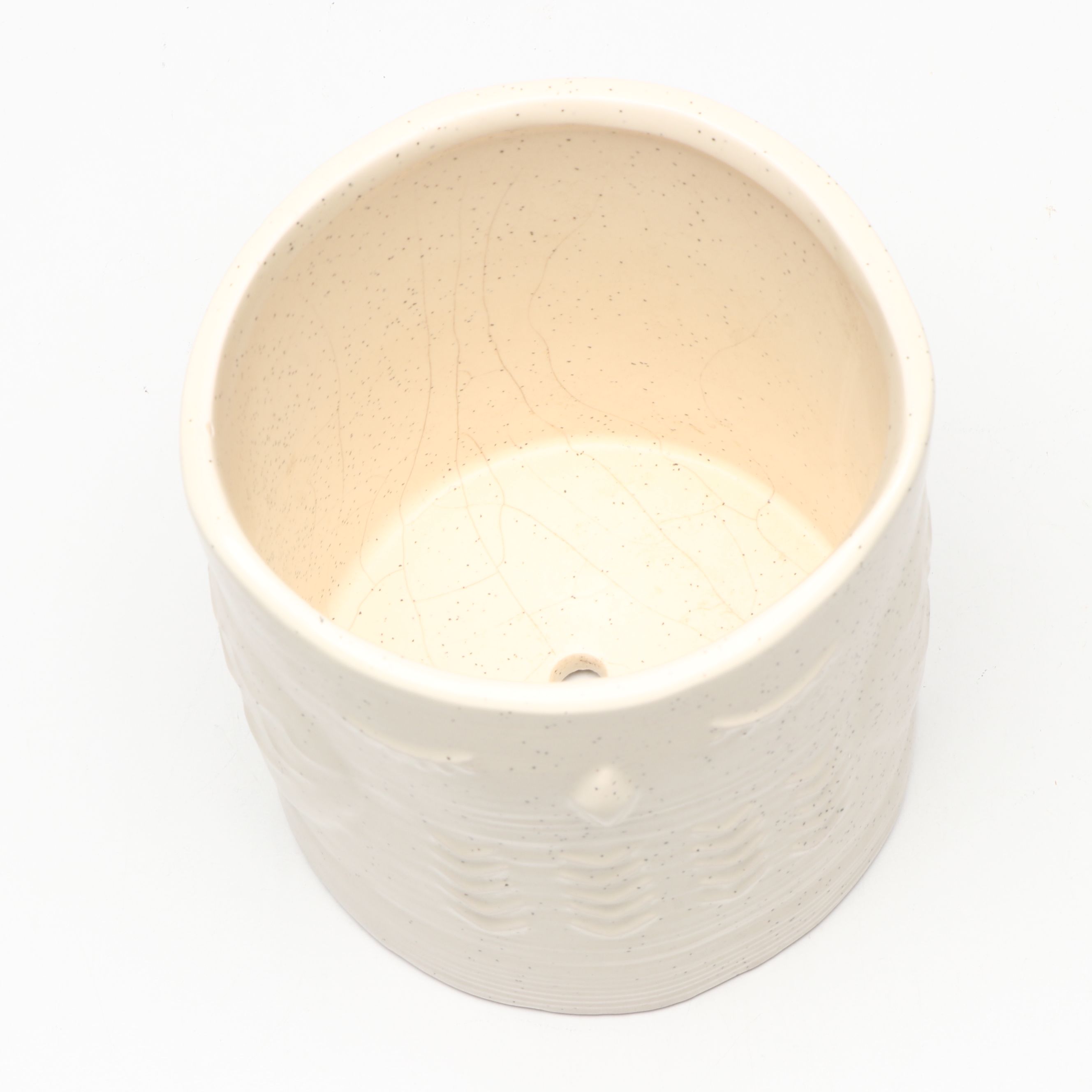 Signed Art Pottery Berry Bowl with Precious Moments Figurine, More Ceramic Décor