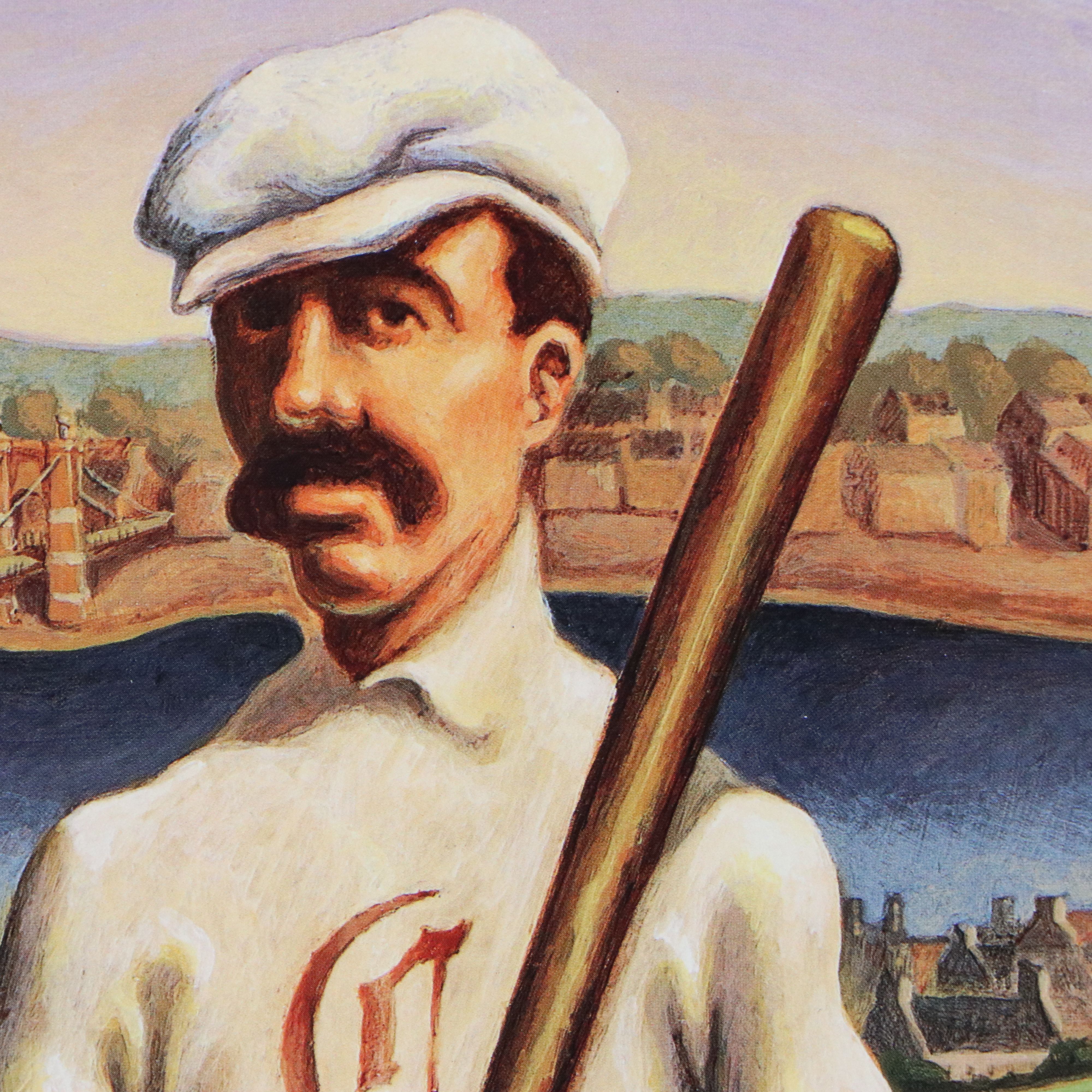 Offset Lithograph After Loren Long "The Pride of Cincinnati"