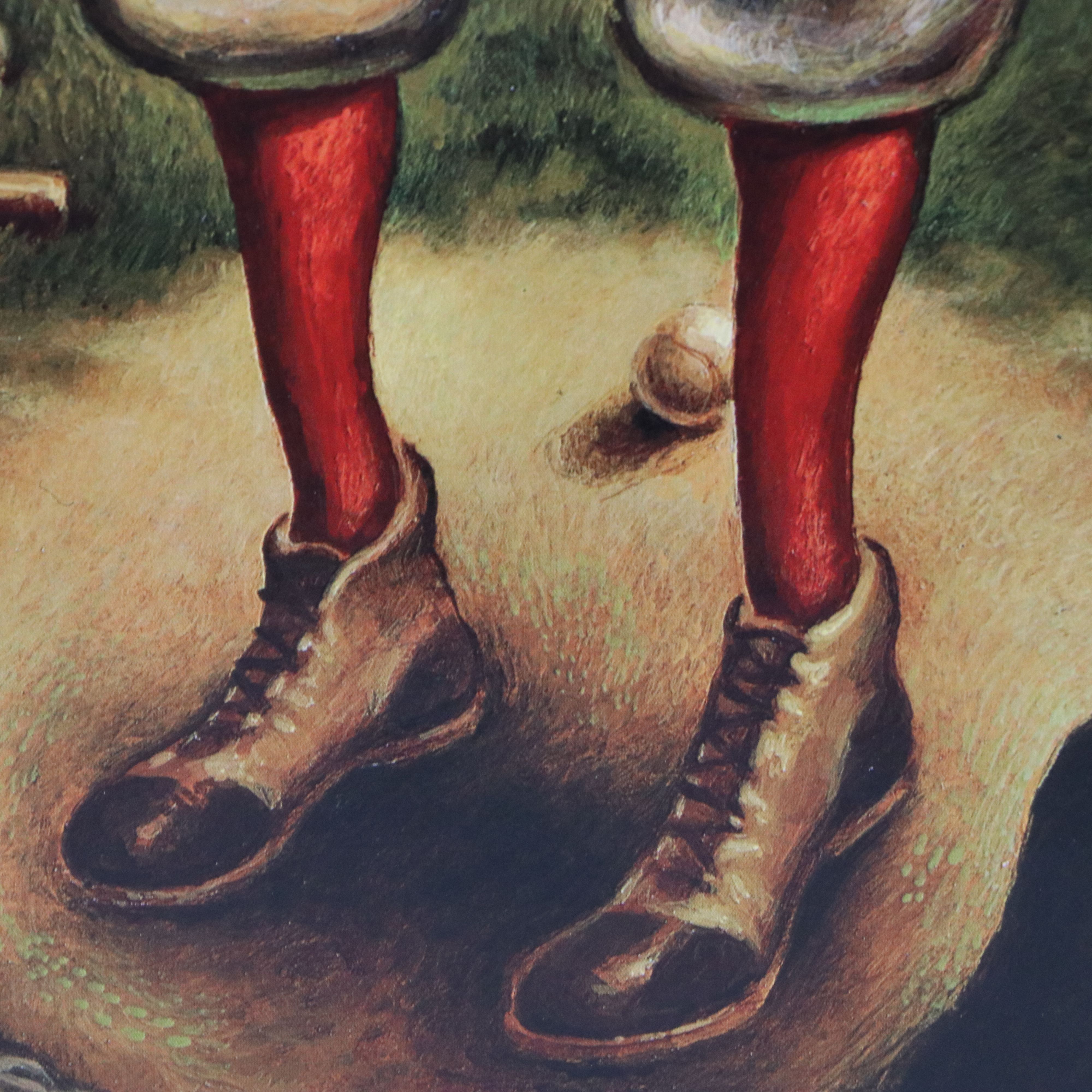 Offset Lithograph After Loren Long "The Pride of Cincinnati"