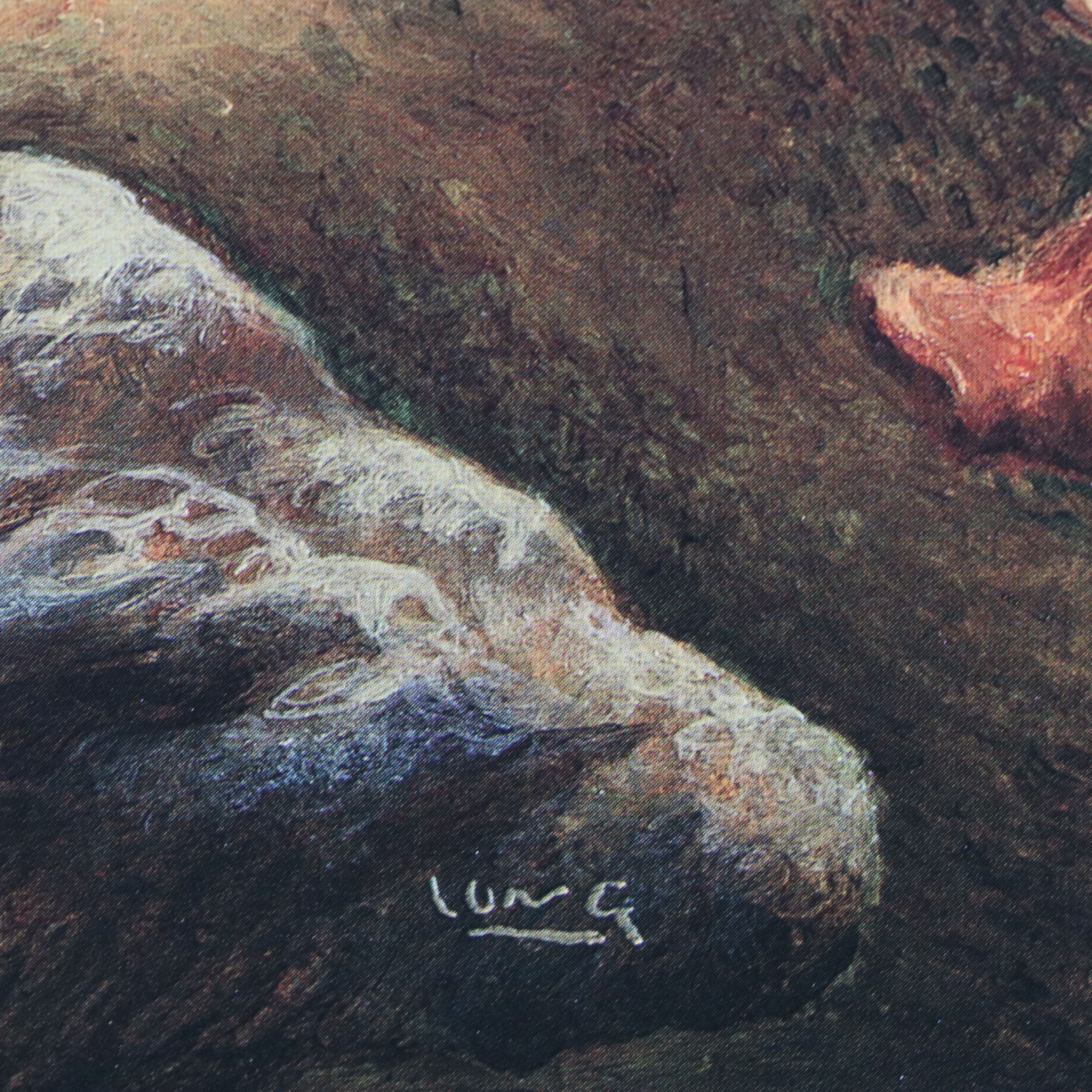 Offset Lithograph After Loren Long "The Pride of Cincinnati"