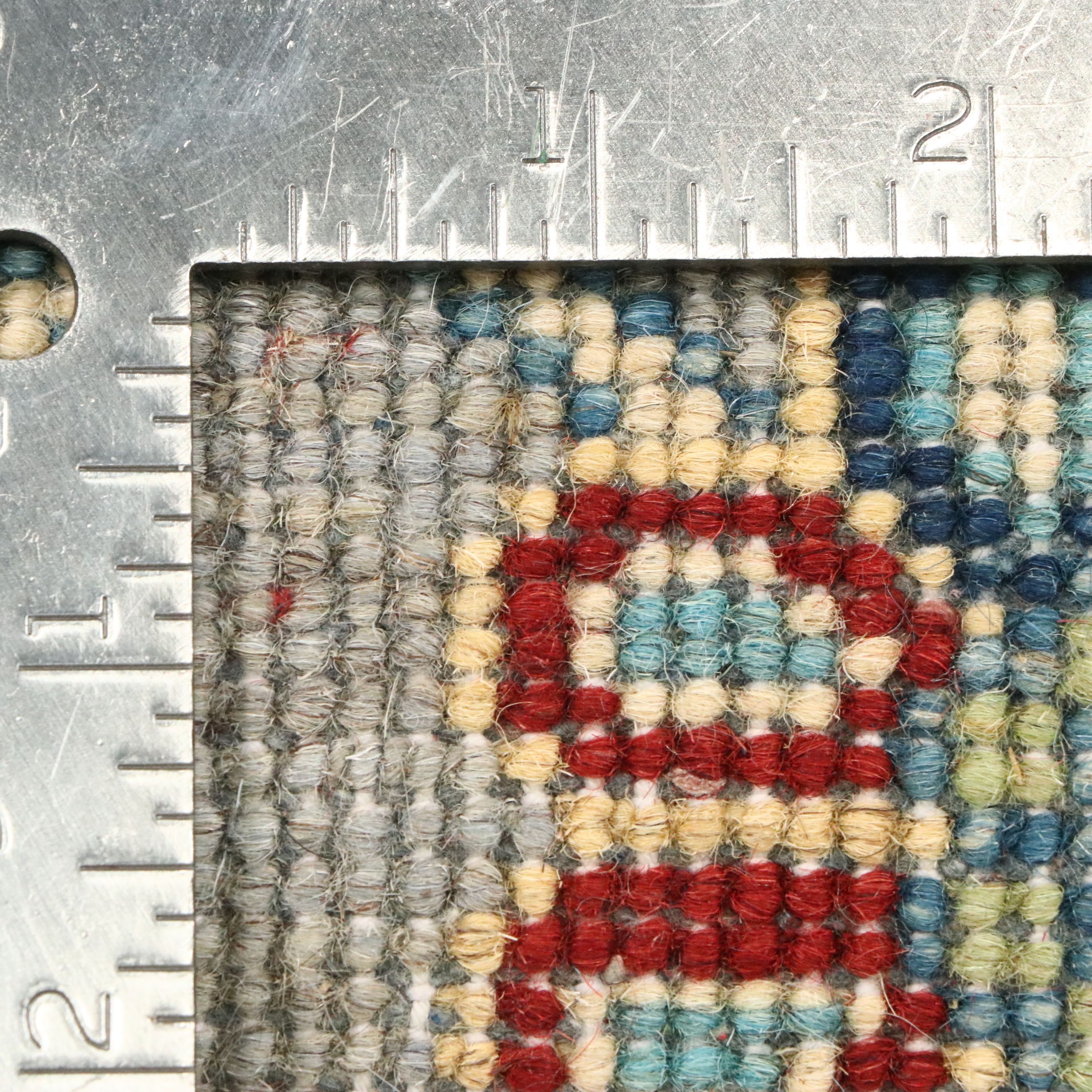 2'9 x 9'10 Hand-Knotted Pakistani Kazak Style Carpet Runner