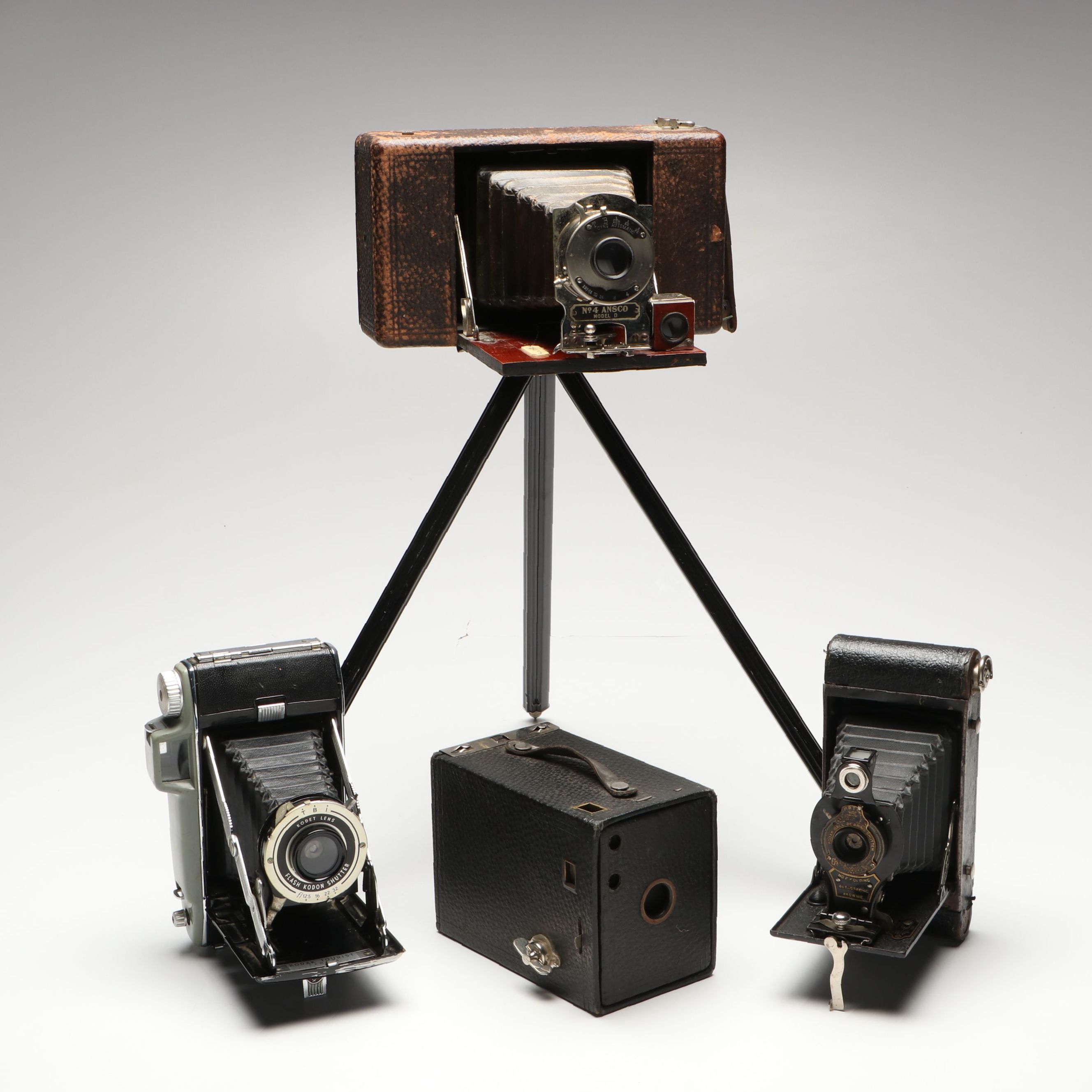 Kodak Tourist, No. 2 Folding Autographic and More Cameras, Early to Mid-20th C.