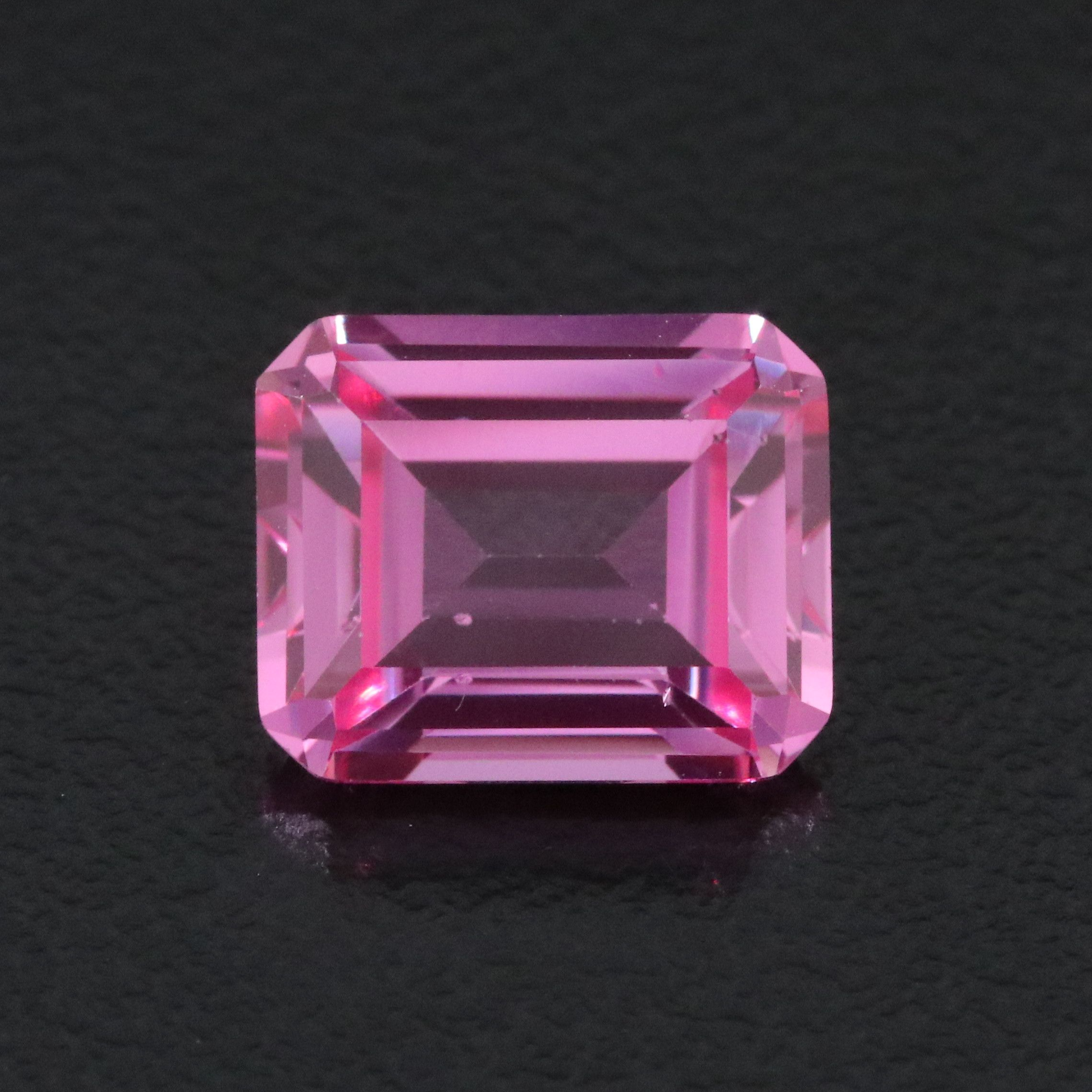 Loose 5.97 CT Lab Grown Pink Sapphire