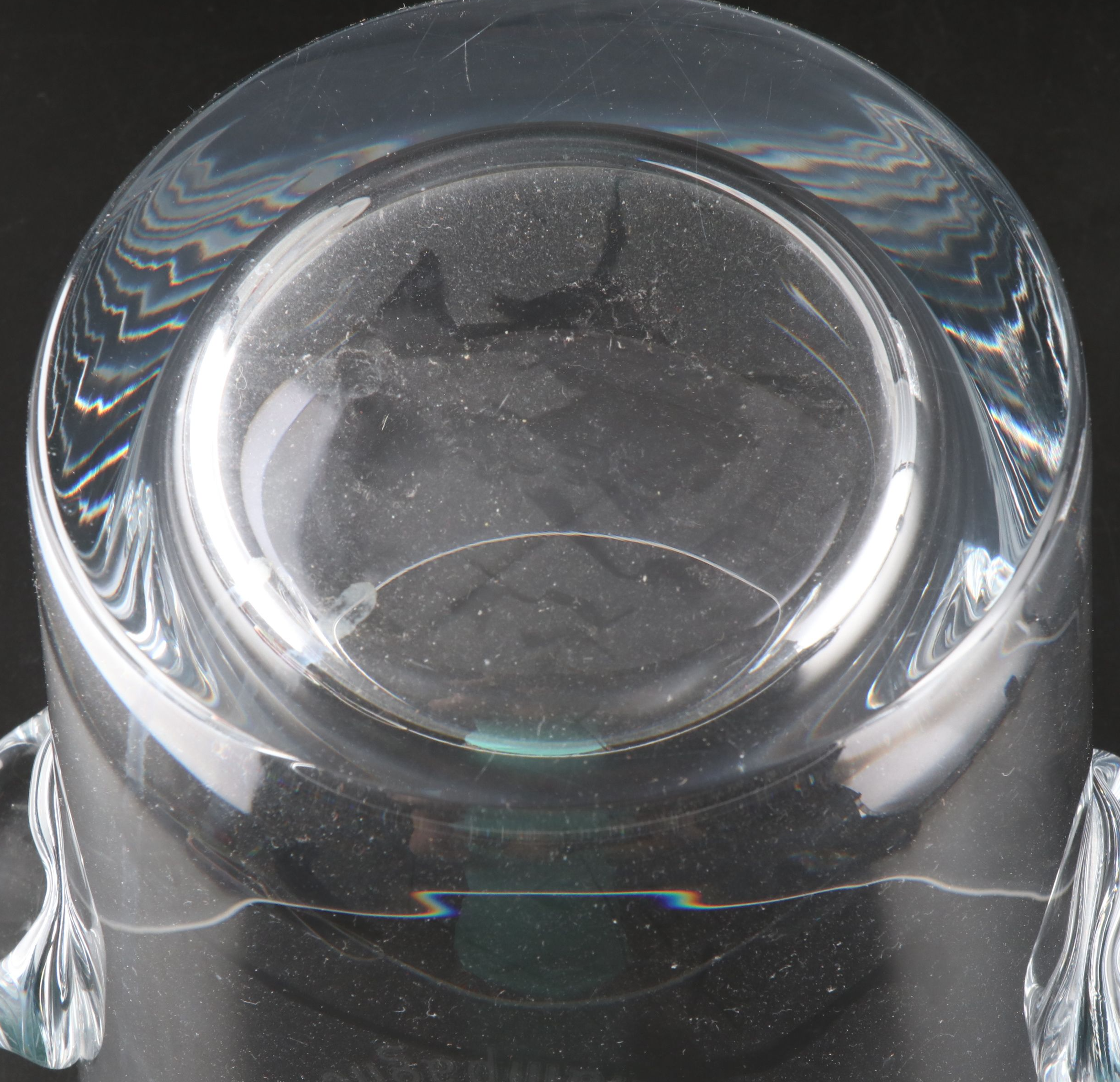 Crystal Biscuit Barrel and Crystal Champagne Bucket