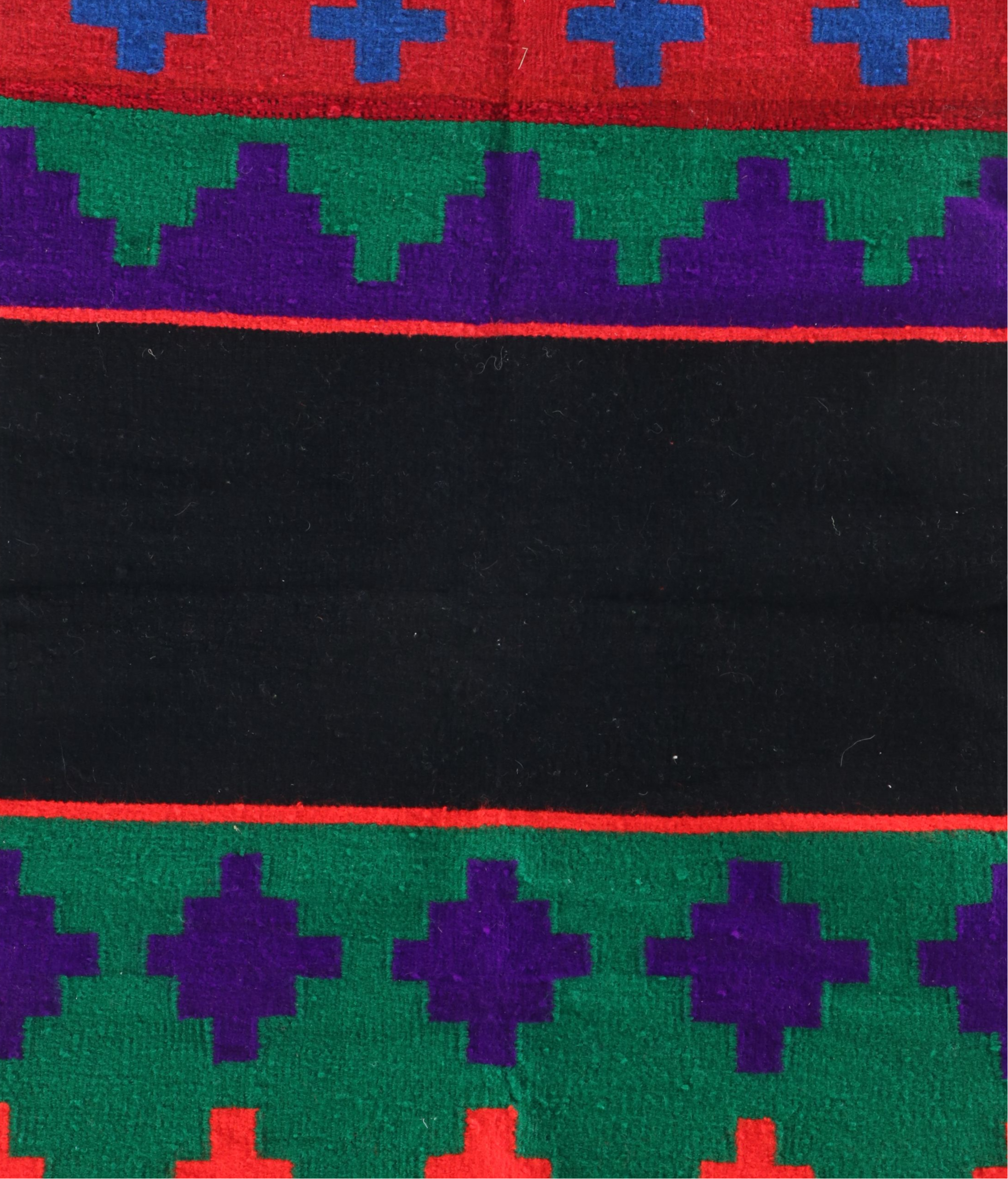 2'3 x 3'7 Handwoven Navajo Polychrome Biil Dress Rug