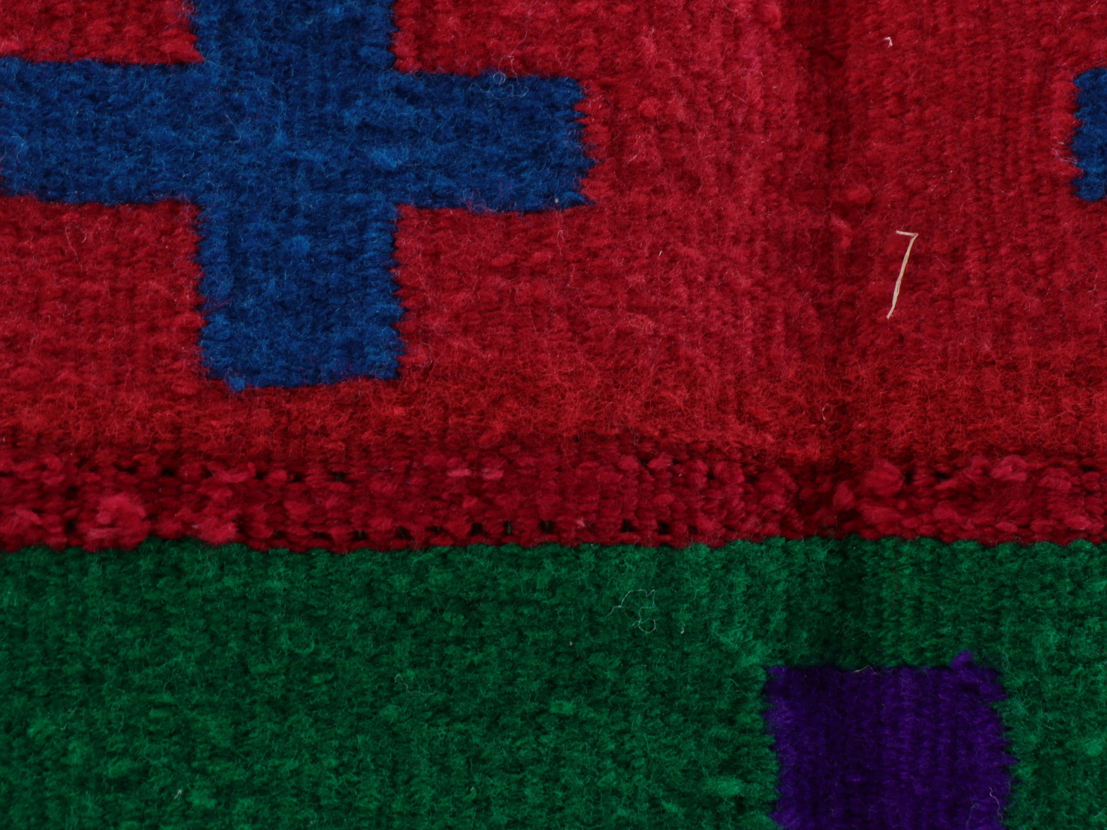 2'3 x 3'7 Handwoven Navajo Polychrome Biil Dress Rug