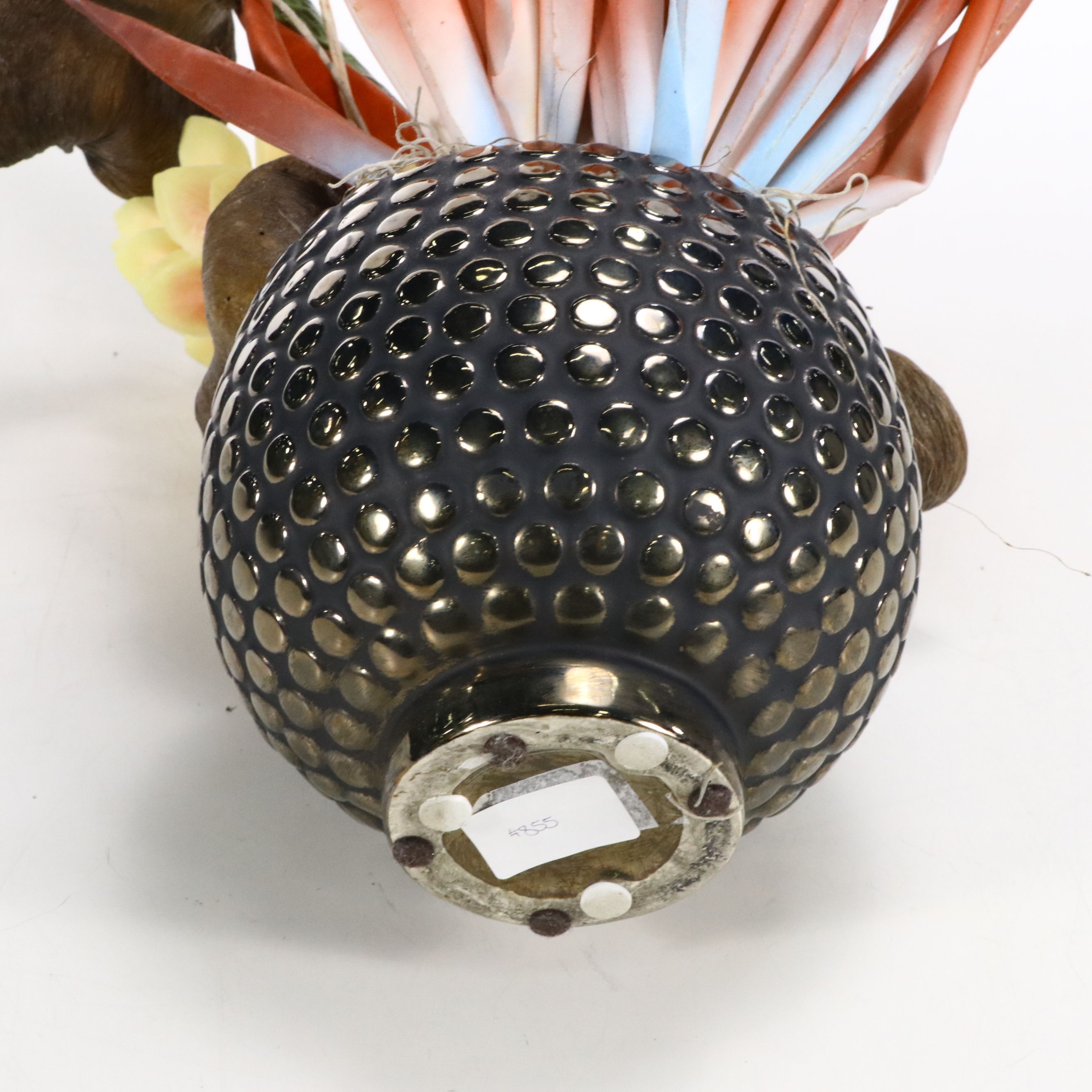 Artificial Eucalyptus, Pathos and More Flowers in Planters