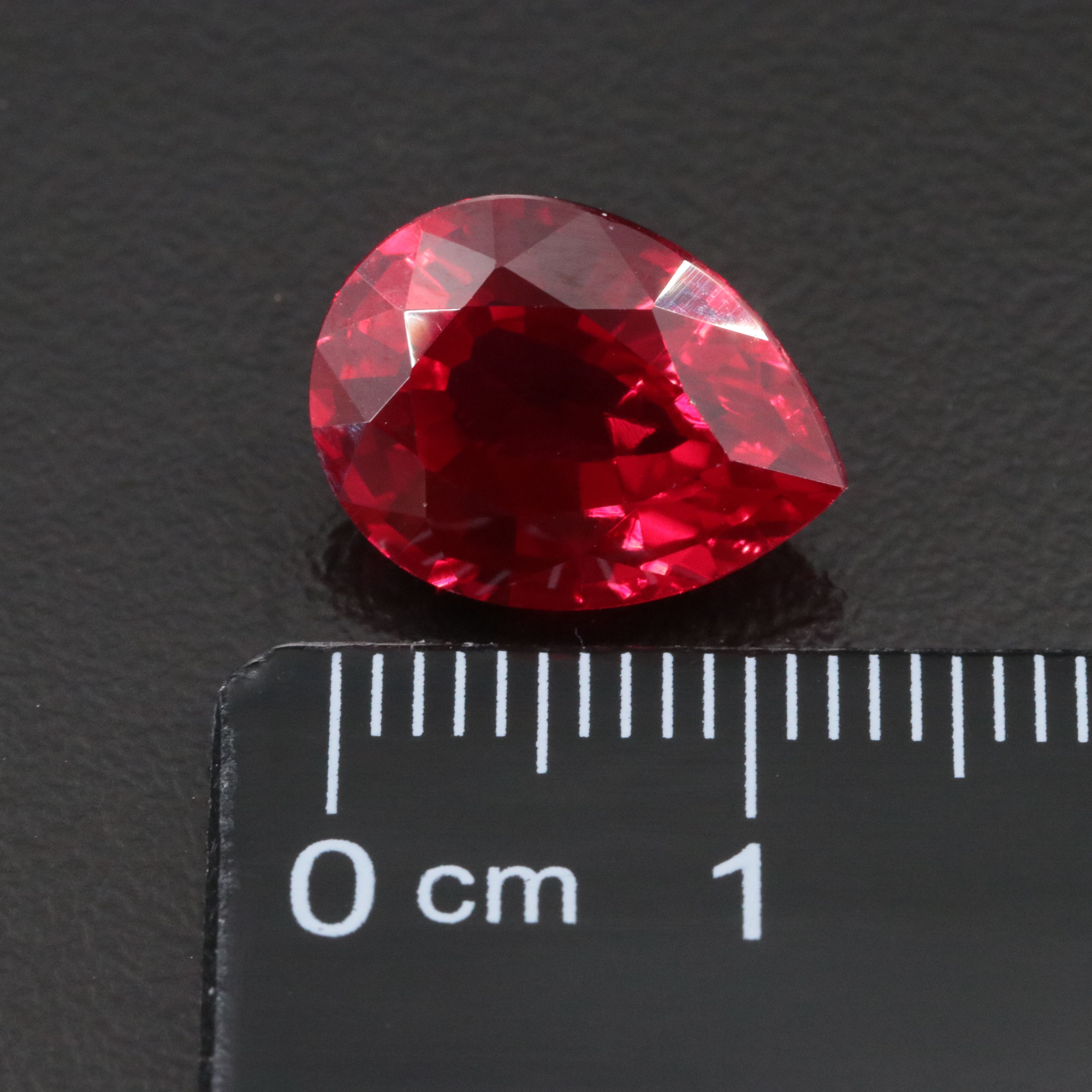 Loose 6.85 CT Lab Grown Ruby