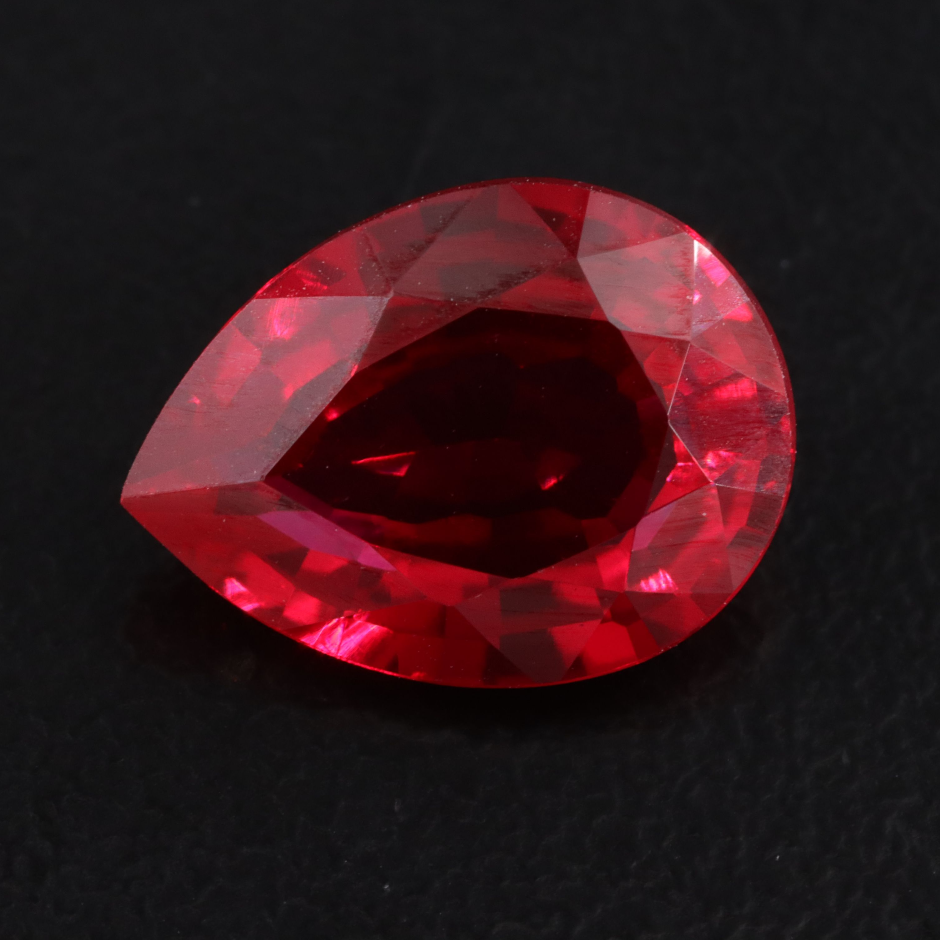 Loose 5.71 CT Lab Grown Ruby