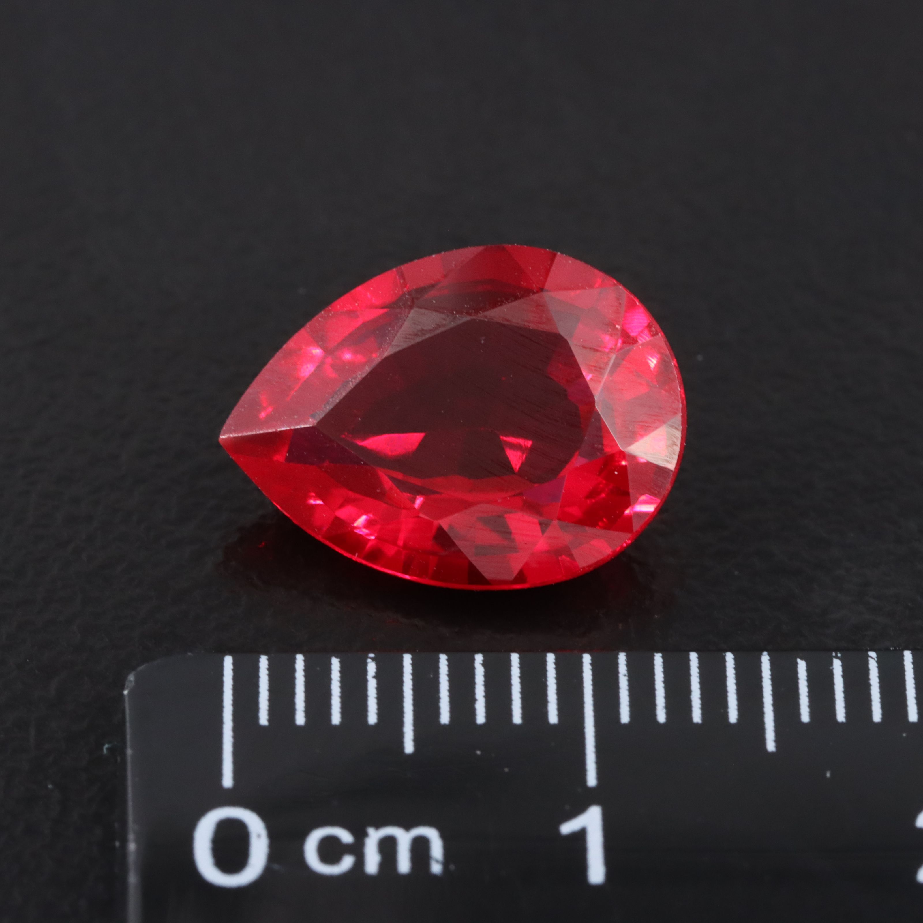 Loose 5.71 CT Lab Grown Ruby