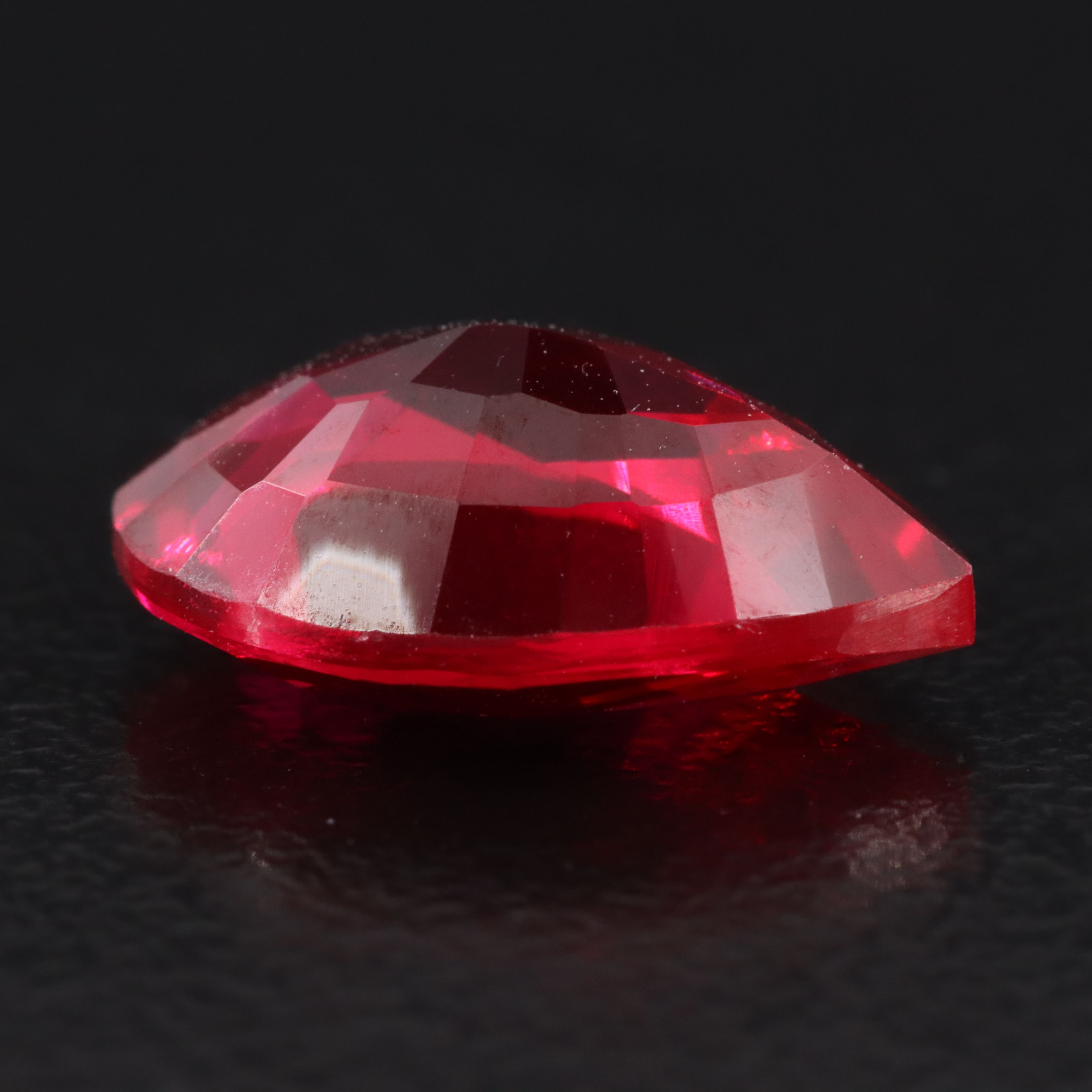 Loose 5.71 CT Lab Grown Ruby