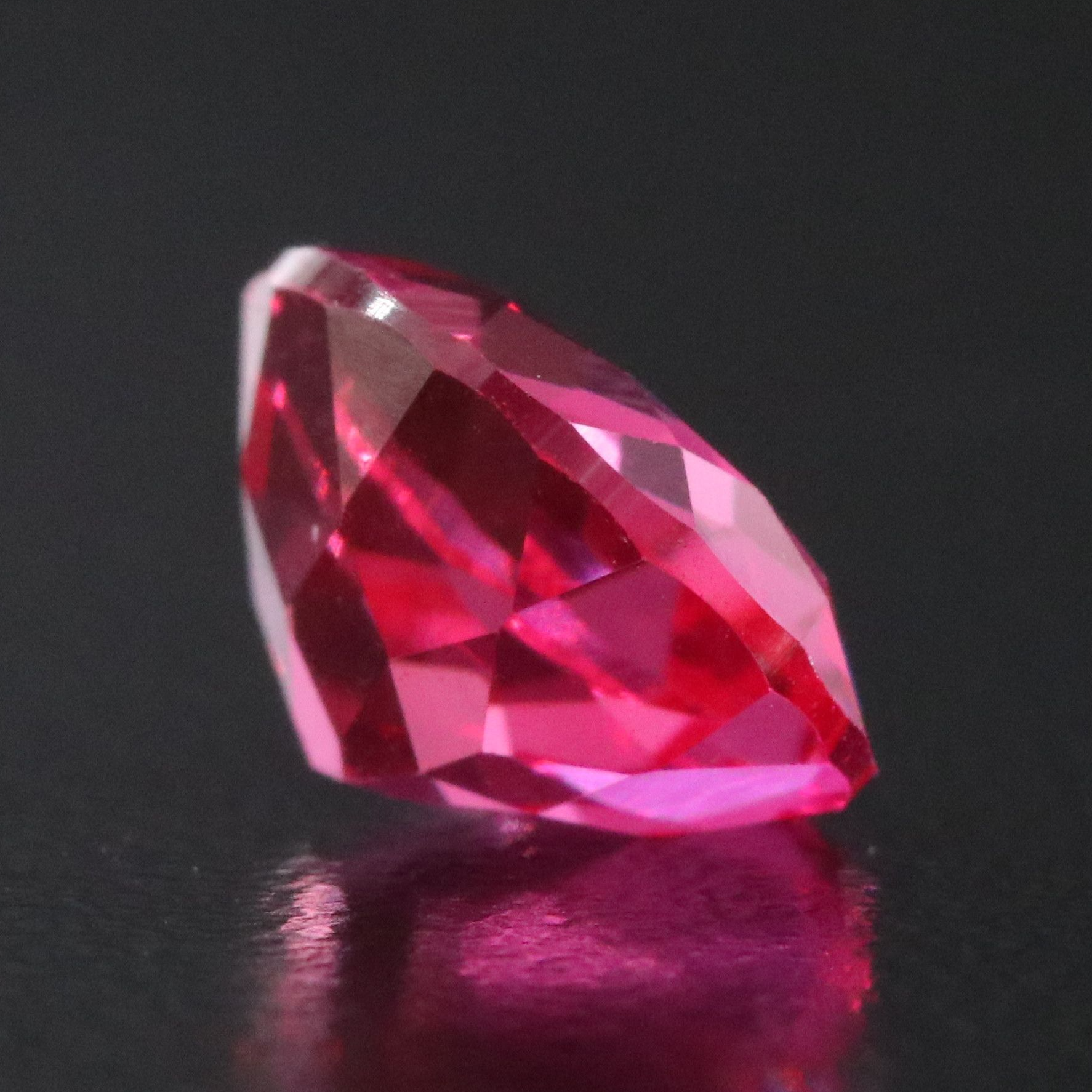 Loose 4.83 CT Lab Grown Ruby