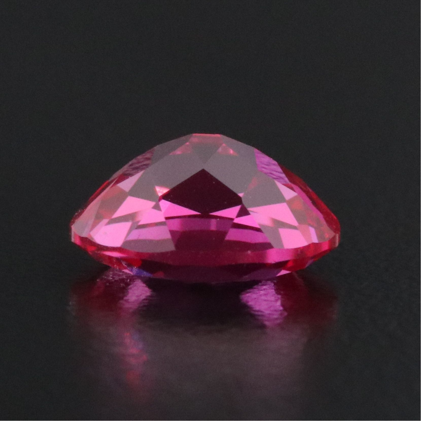 Loose 4.83 CT Lab Grown Ruby
