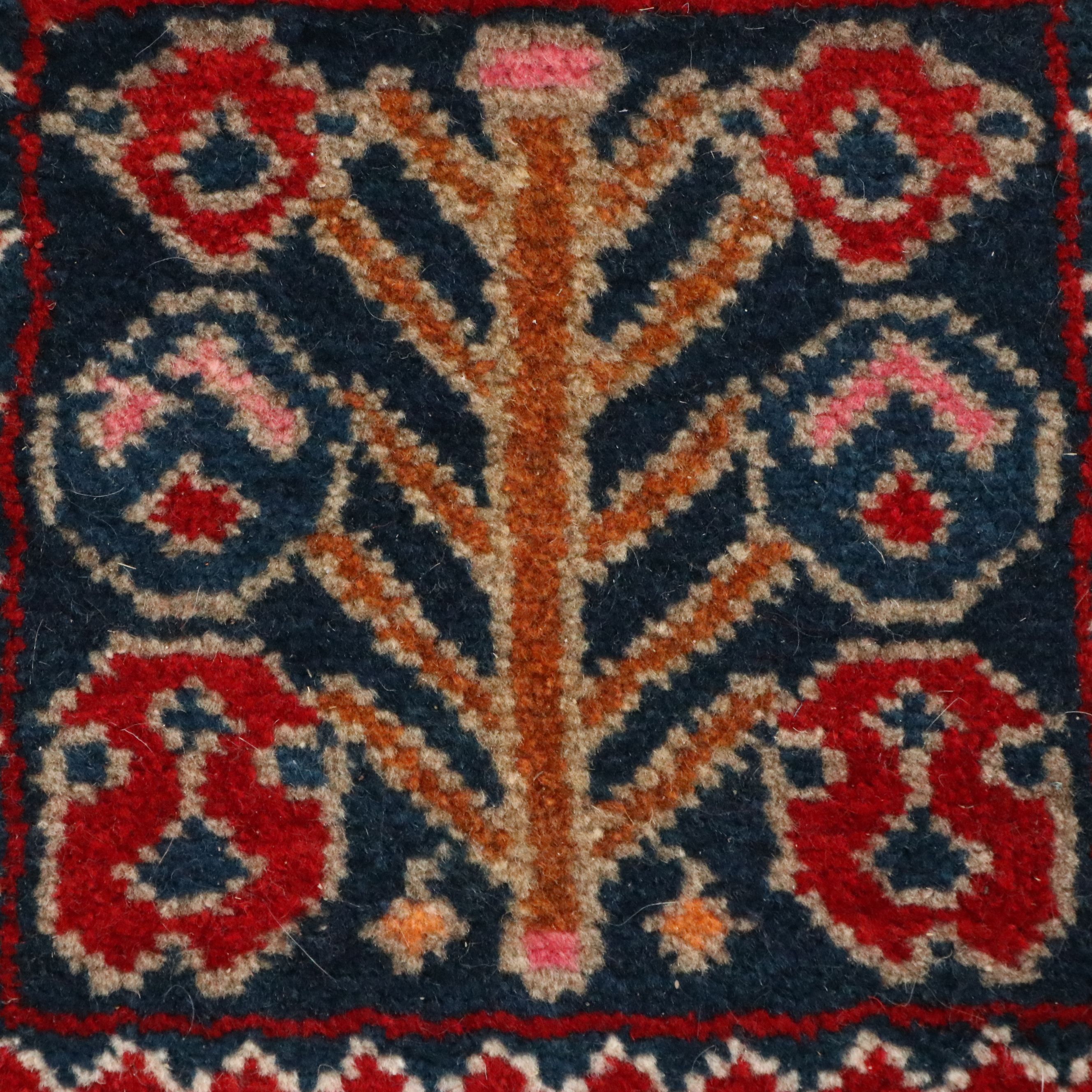 3'9 x 8'5 Hand-Knotted Persian Bakhtiari Area Rug