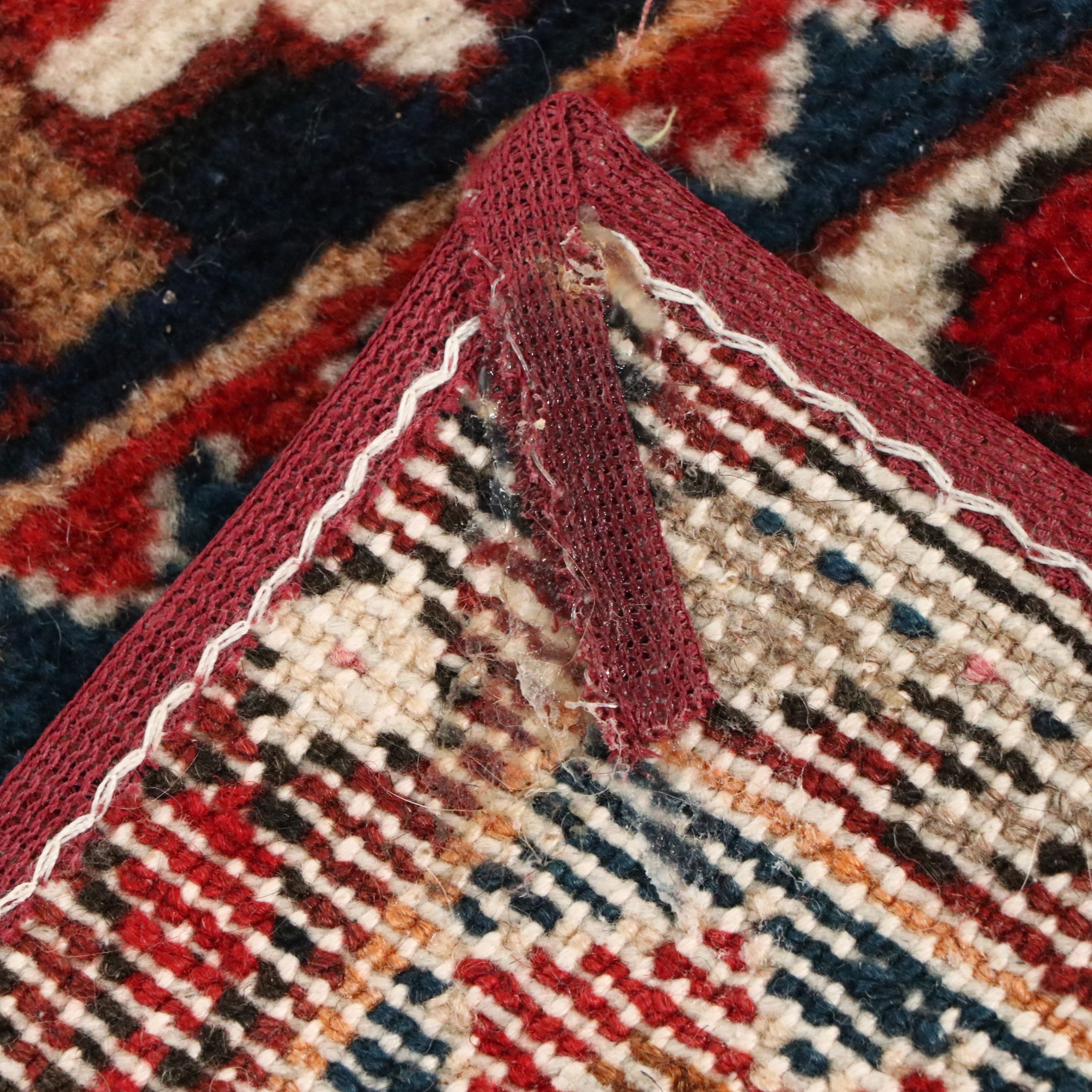 3'9 x 8'5 Hand-Knotted Persian Bakhtiari Area Rug