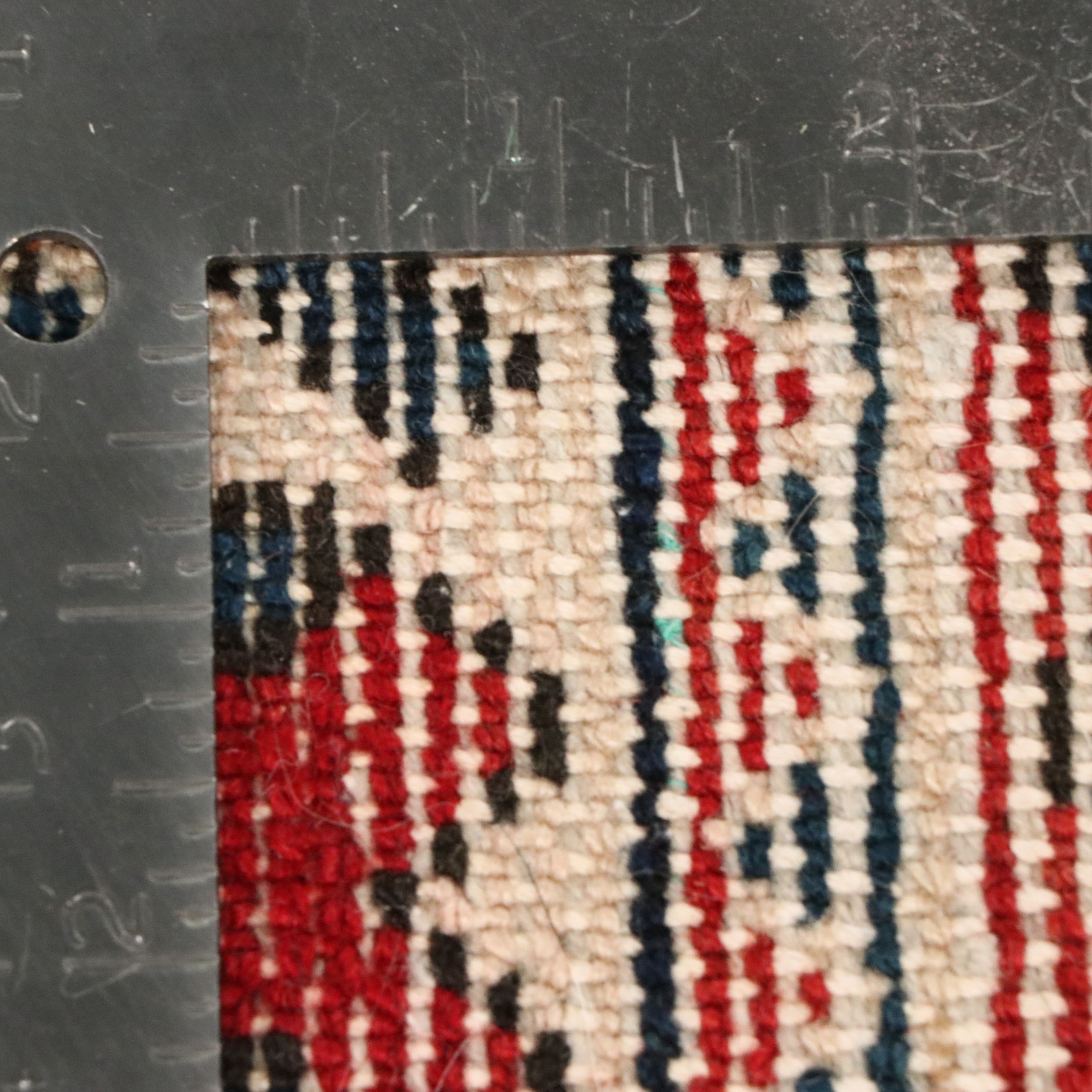 3'9 x 8'5 Hand-Knotted Persian Bakhtiari Area Rug