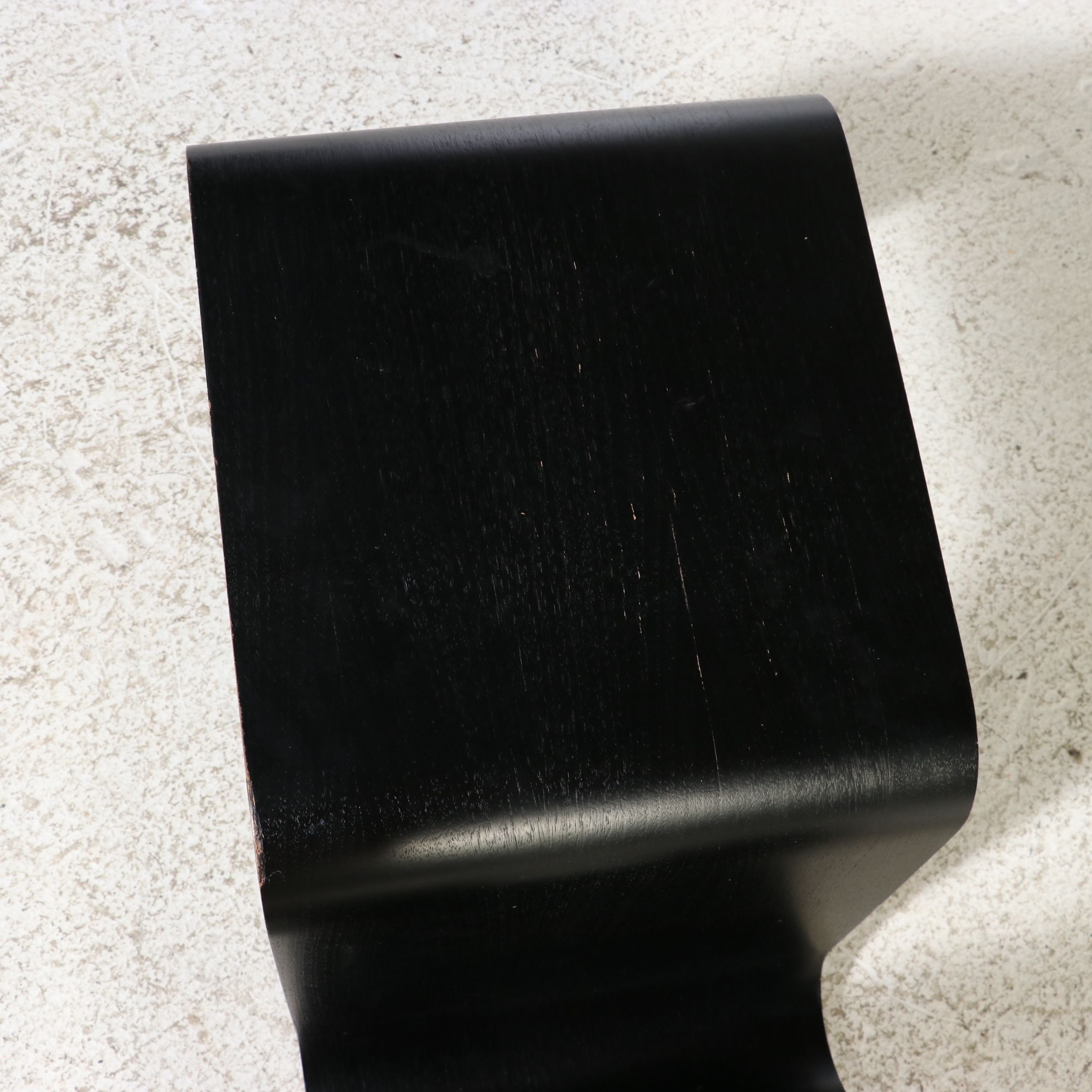 Scandinavian Minimalism "Mag Table" Bentwood Magazine Rack and Side Table