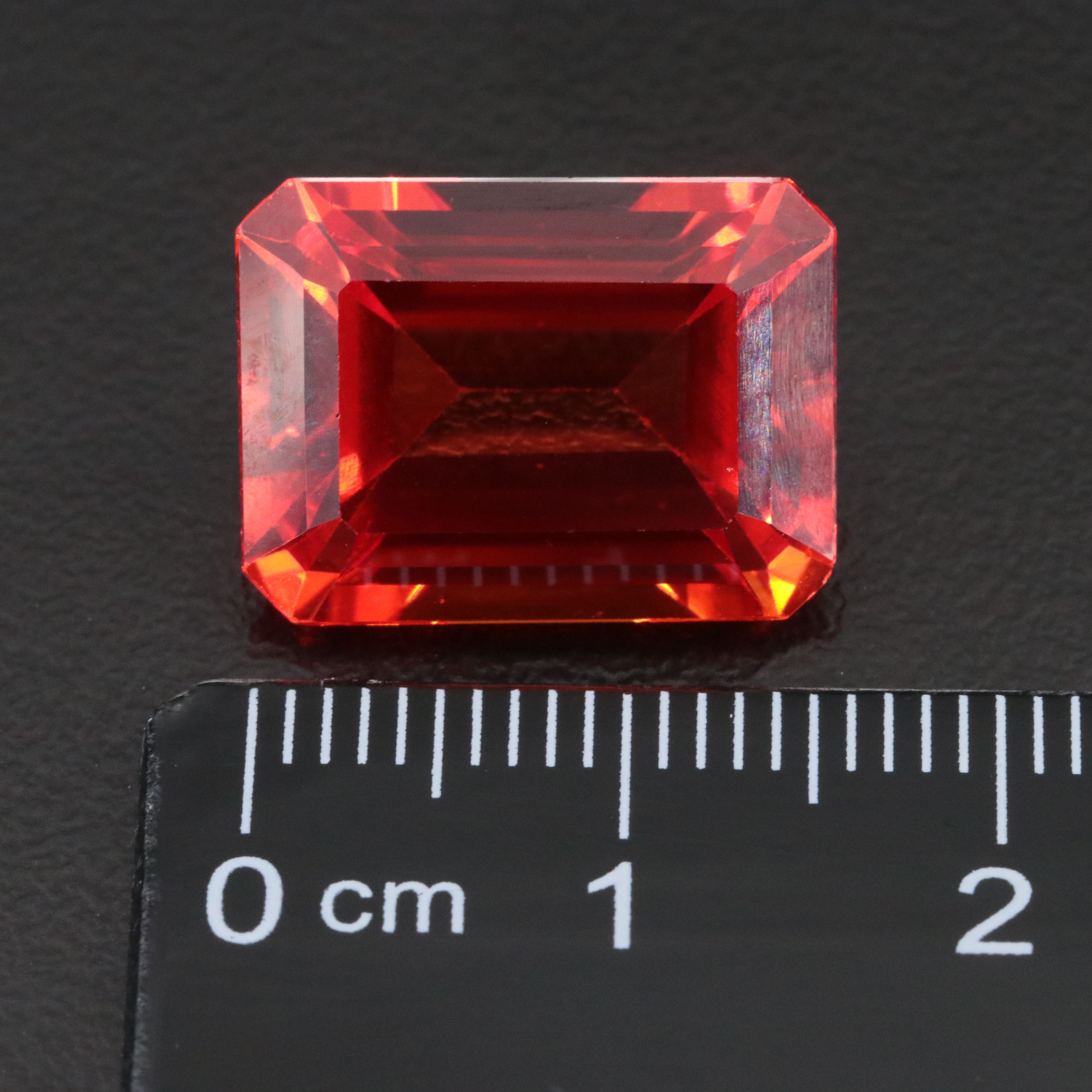 Loose 15.78 CT Lab Grown Sapphire