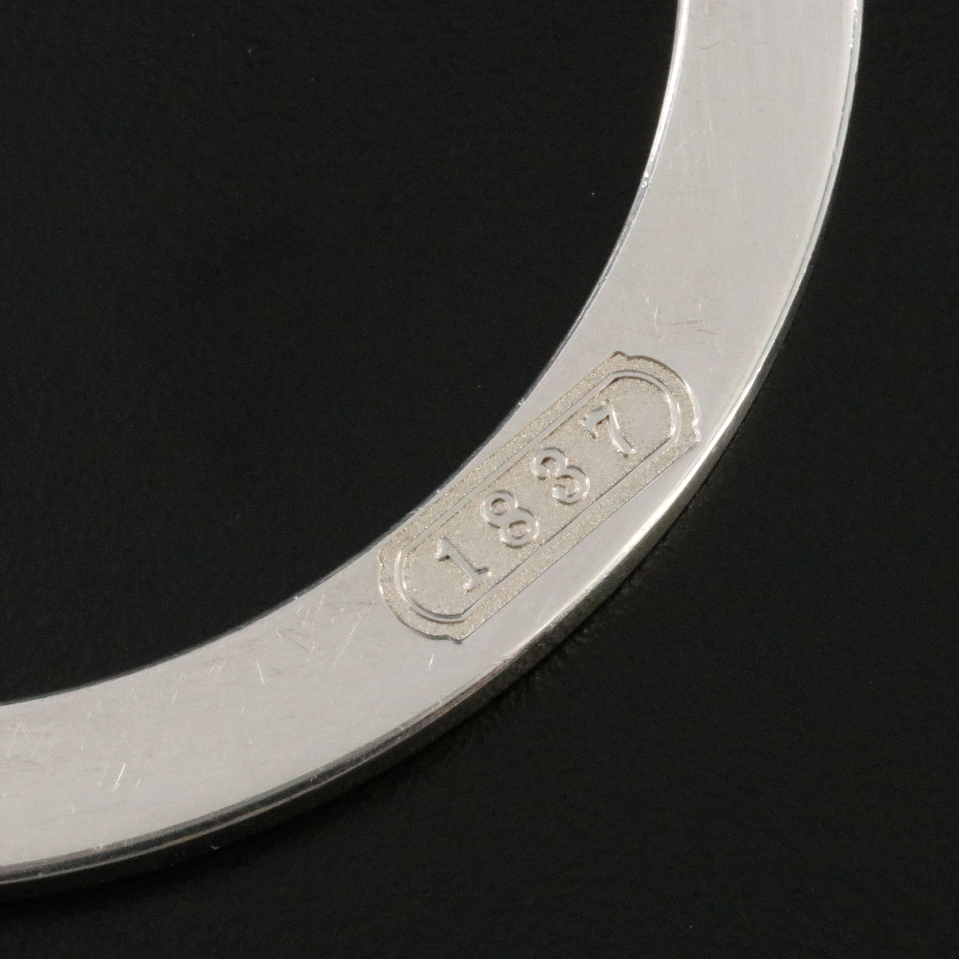 Tiffany & Co. 1837 Sterling Bangle Bracelet