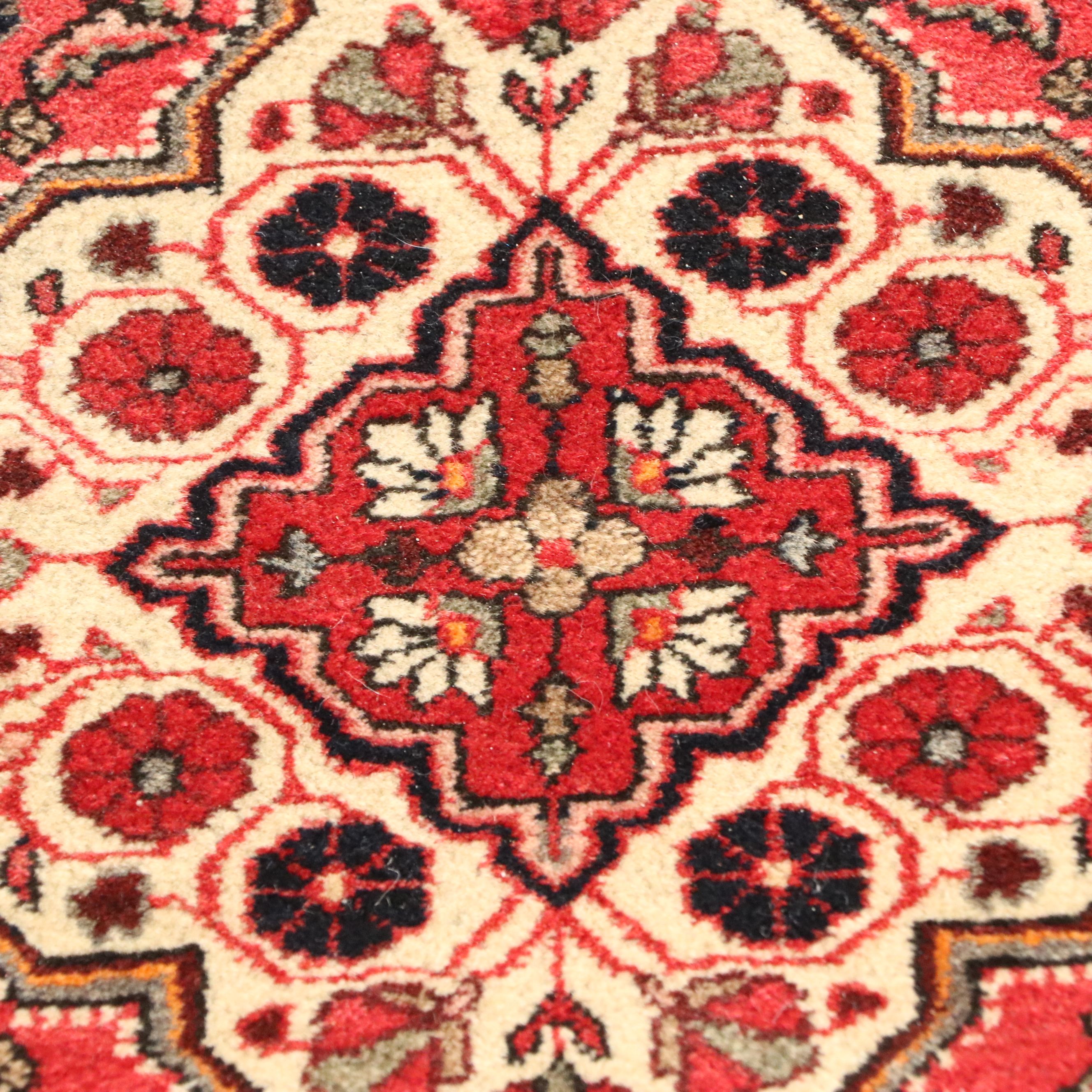 3'4 x 5'1 Hand-Knotted Persian Malayer Area Rug
