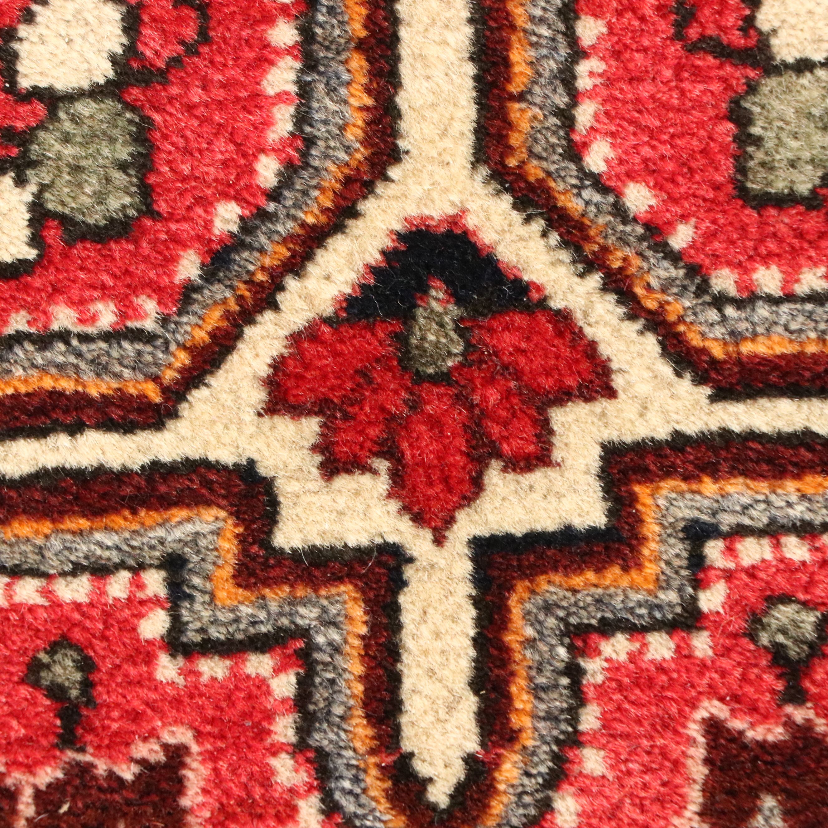 3'4 x 5'1 Hand-Knotted Persian Malayer Area Rug