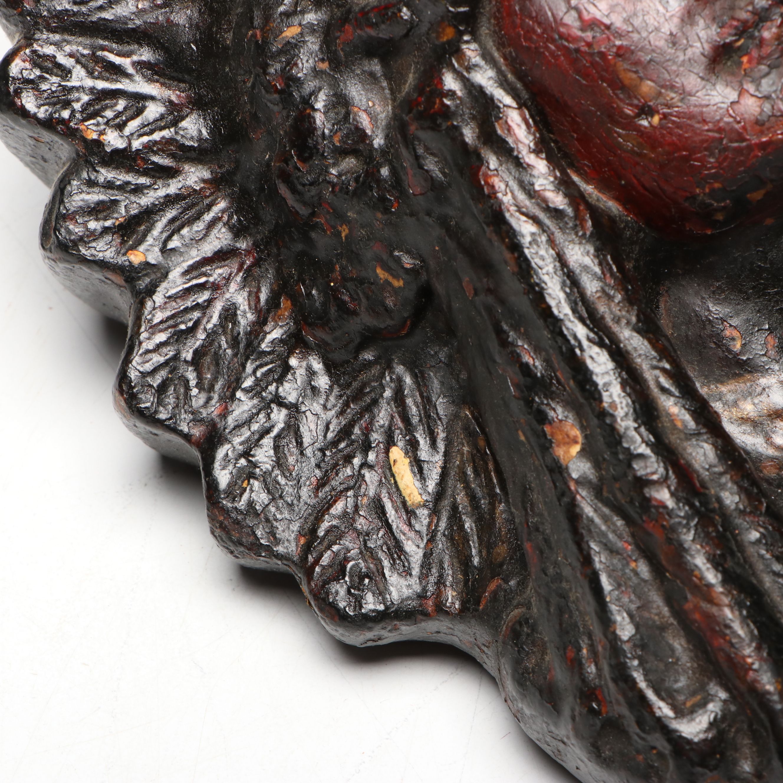 Bronze Finish Guardian Dog, Artist Signed Figurine, and Native American Décor