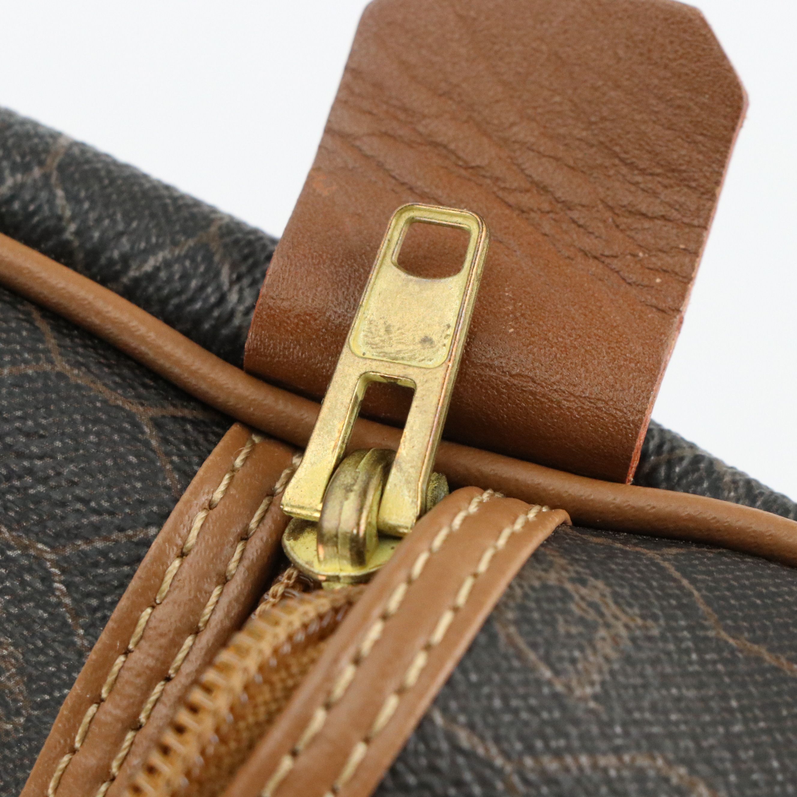 Christian Dior Travel Duffel Bag in Honeycomb Coated Canvas and Leather Trim