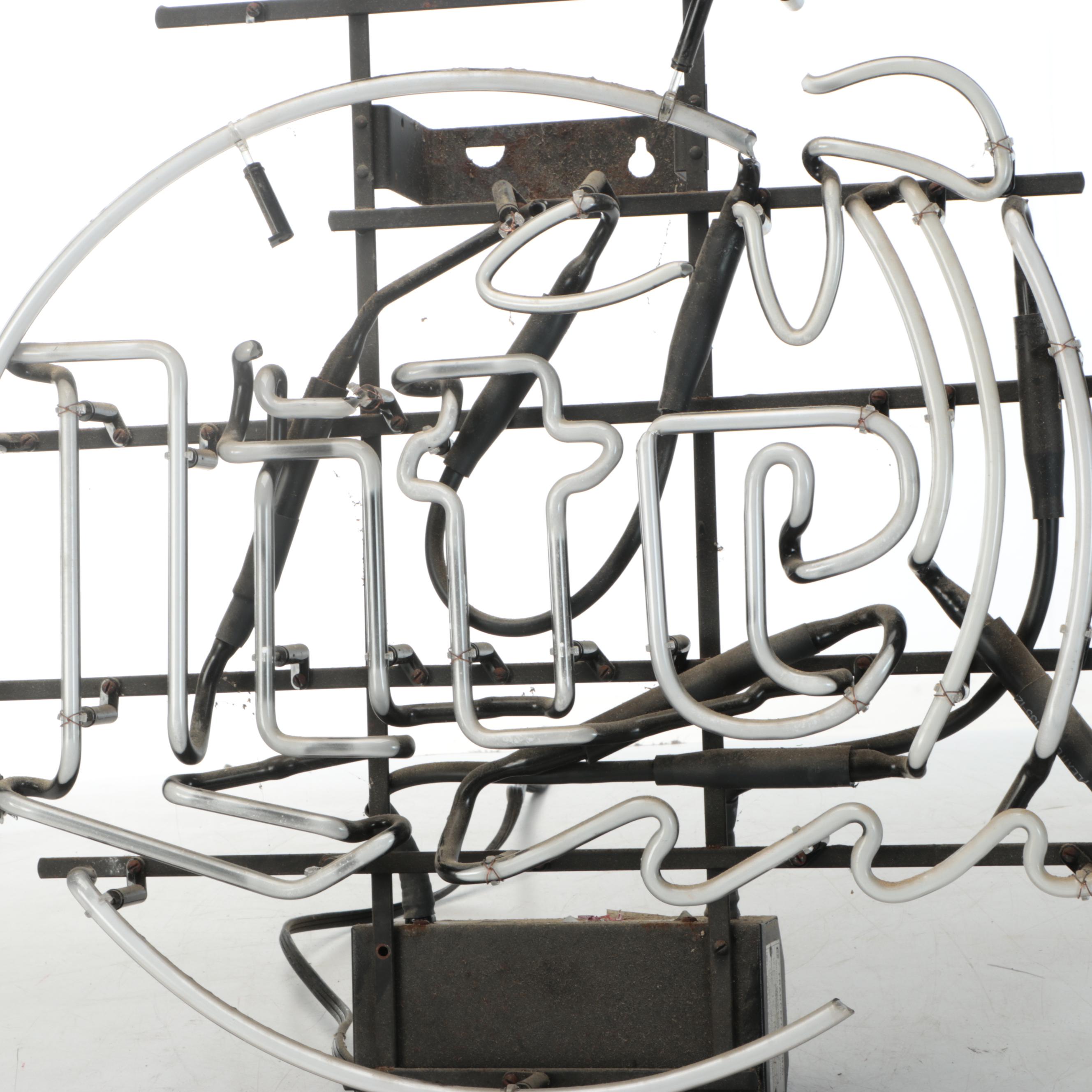 Miller Lite Beer Advertising Neon Sign