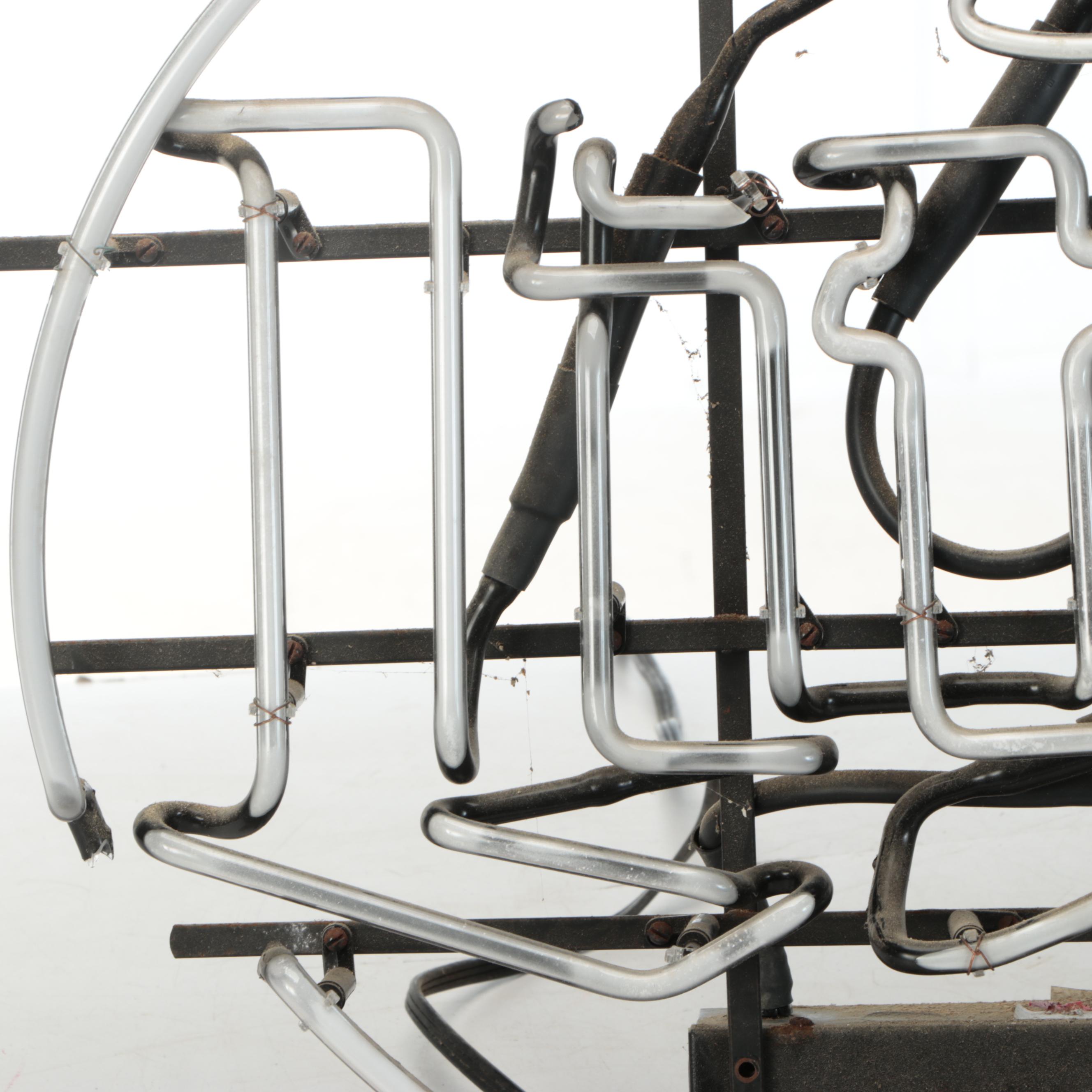 Miller Lite Beer Advertising Neon Sign