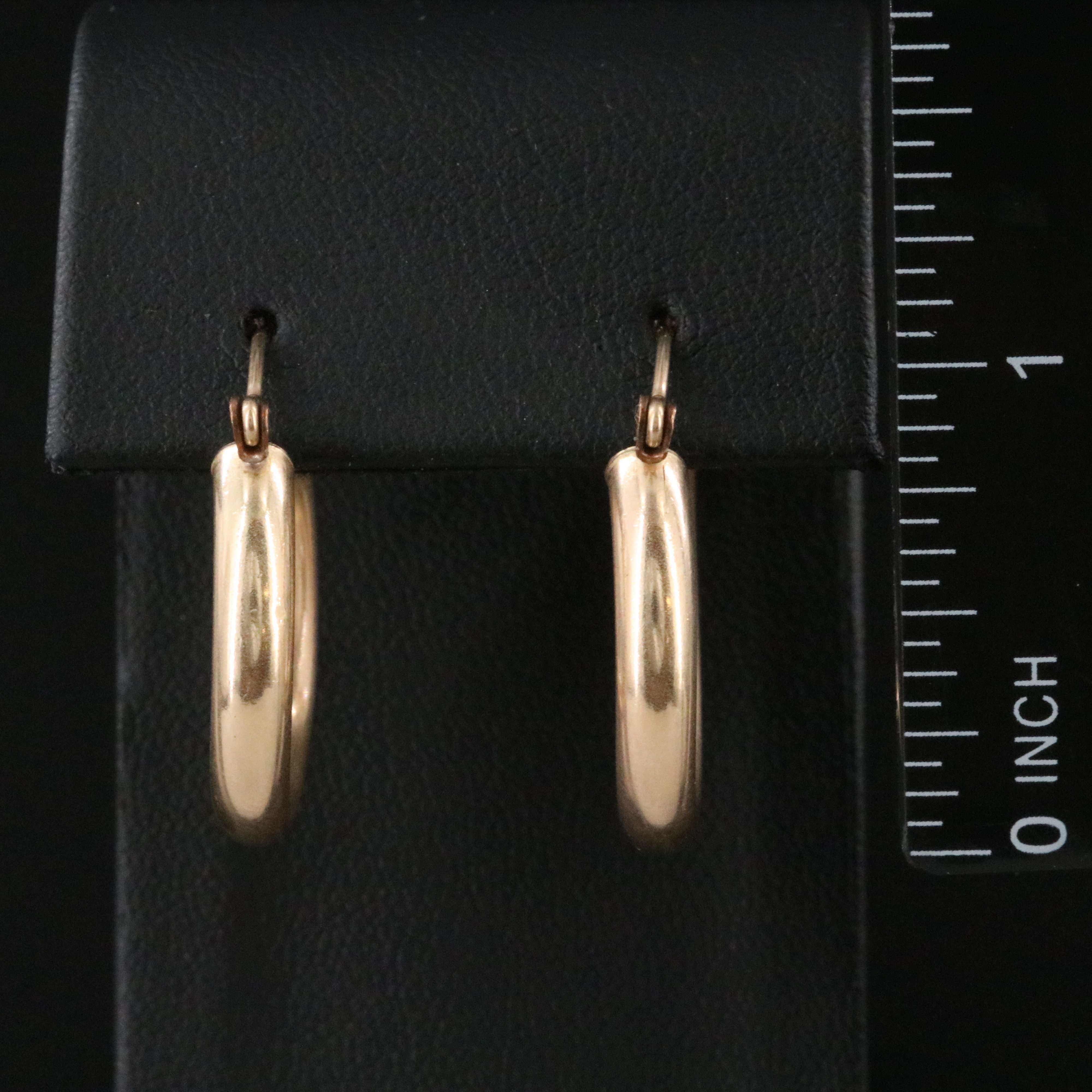 Gold-Filled Hoop Earrings