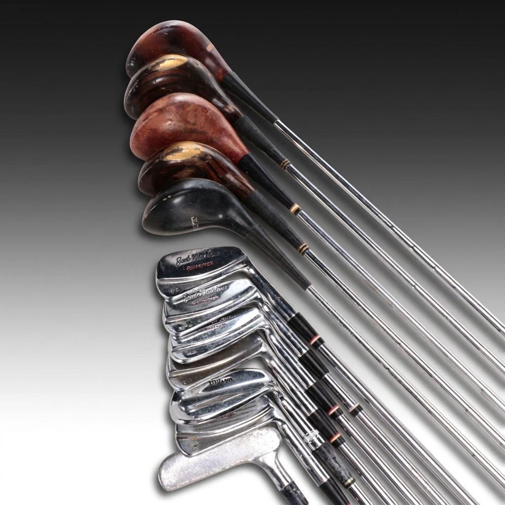 MacGregor Autograph with Spalding and Other Golf Clubs