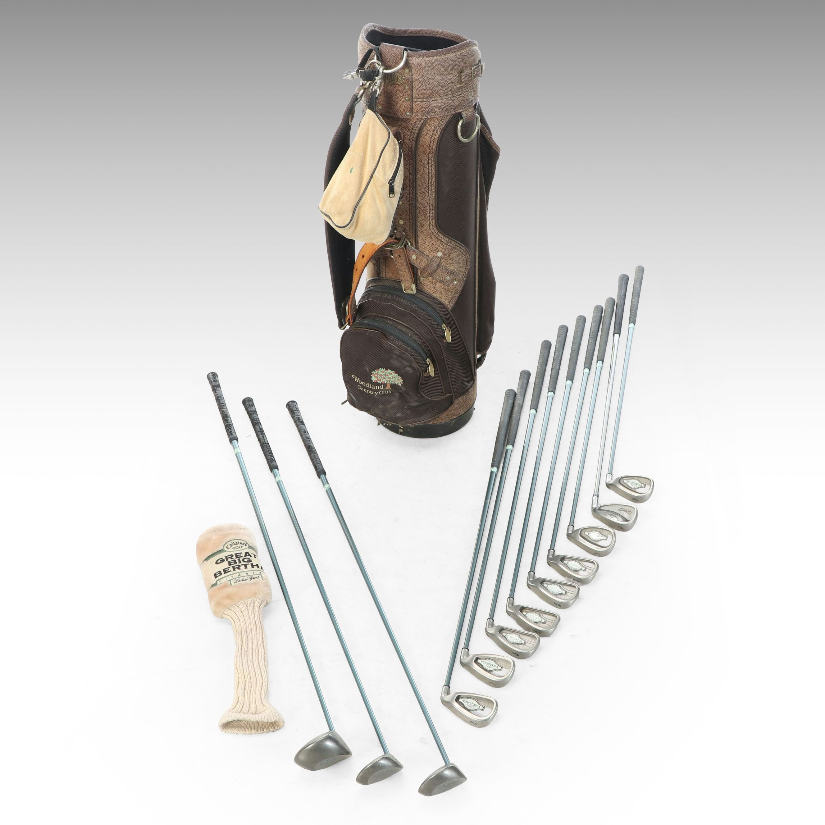 Burton Customized Golf Bag with Callaway Women's Clubs