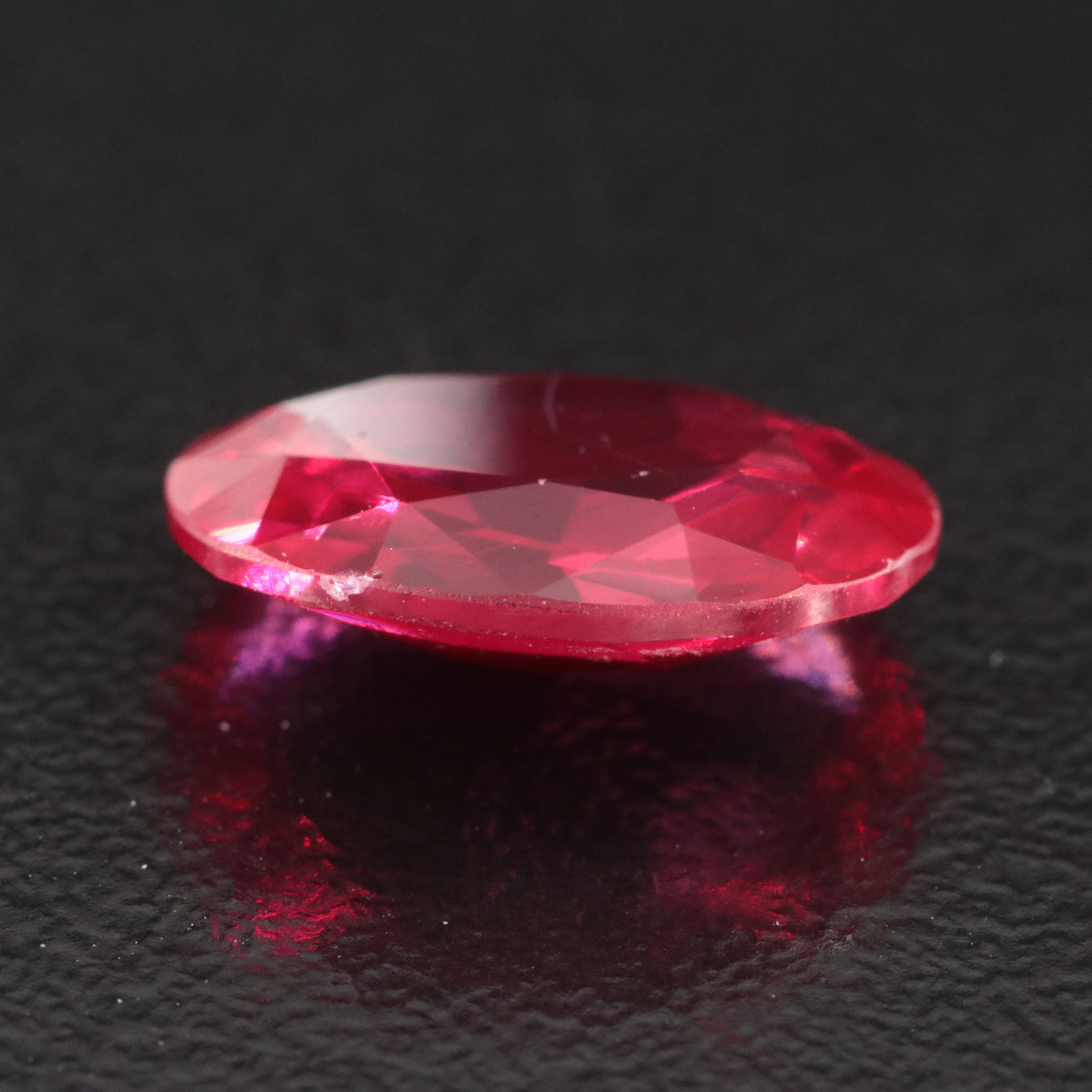 Loose 4.35 CT Lab Grown Ruby