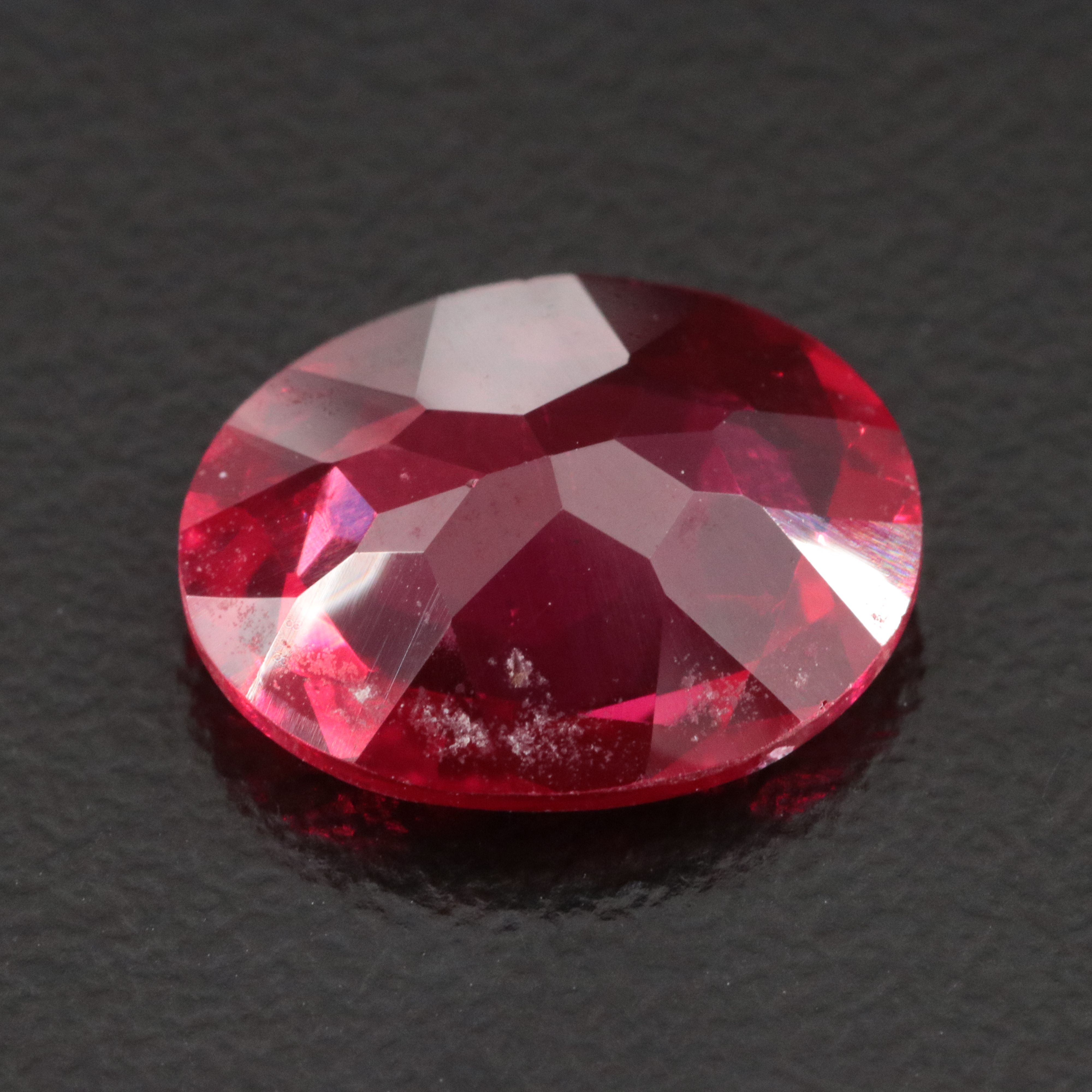 Loose 4.35 CT Lab Grown Ruby