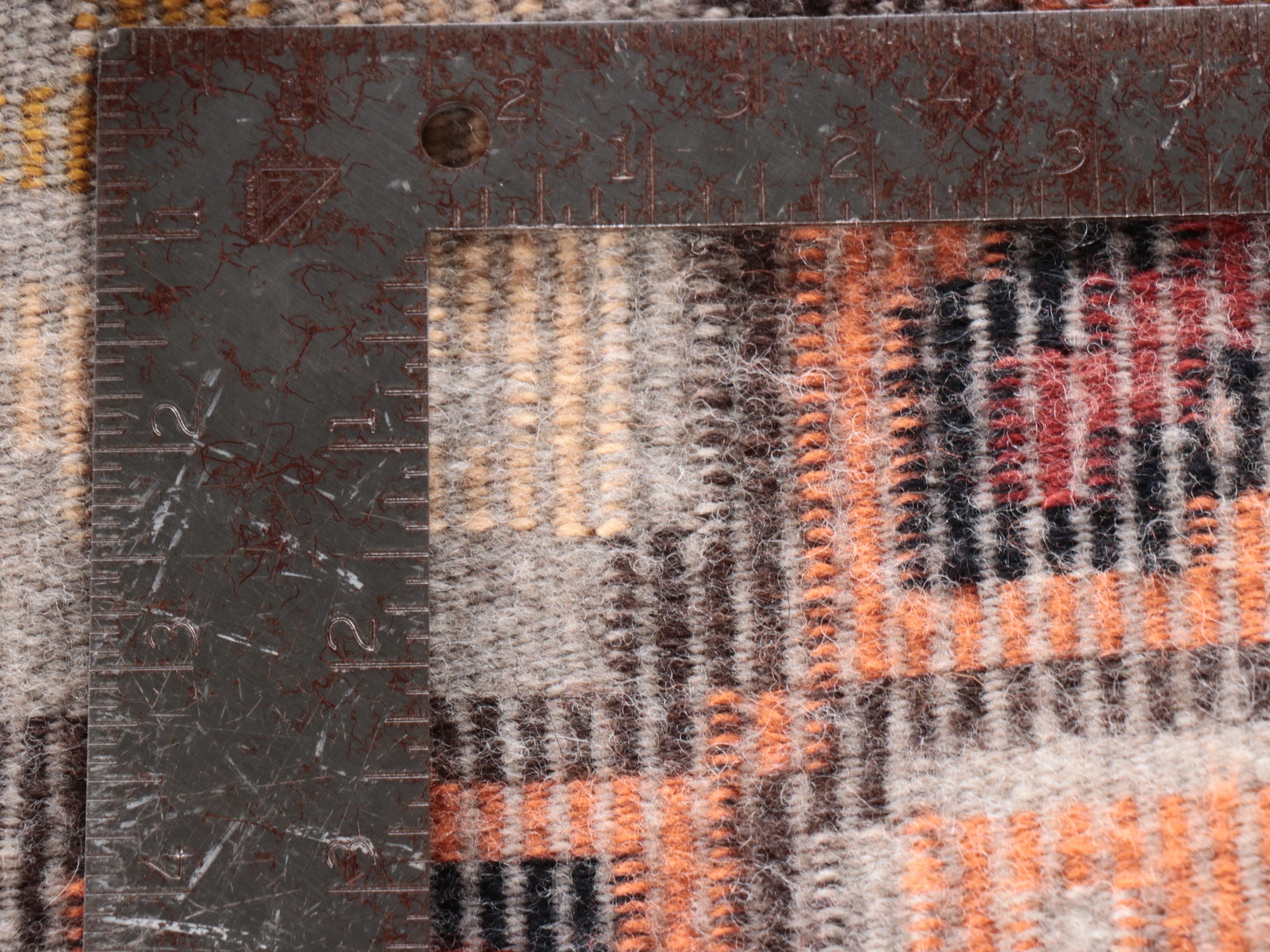 2'4 x 4'1 Lorraine Scott Handwoven Navajo Modern Style Accent Rug