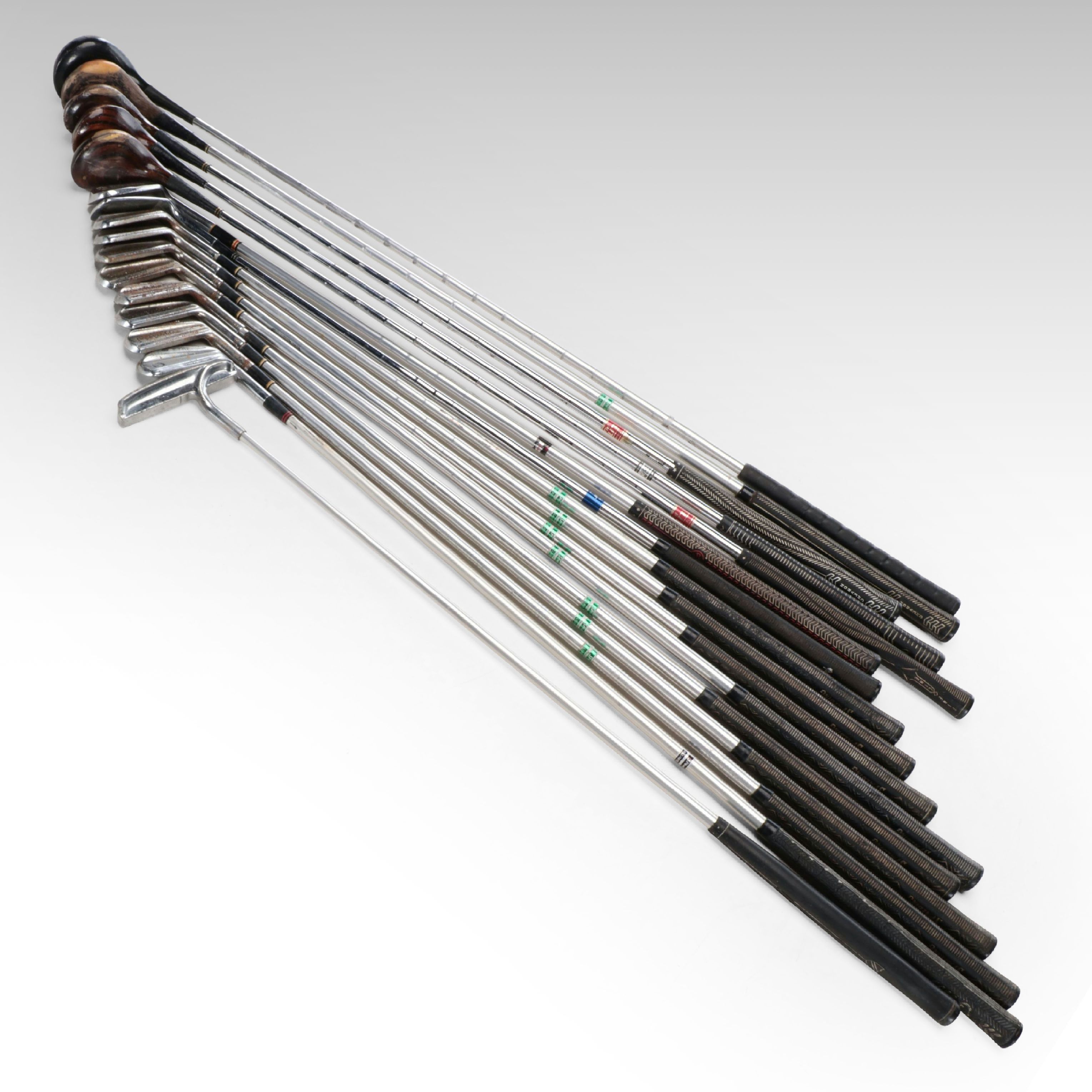 Spalding "Elite Plus" with TrueTemper and Oher Golf Clubs