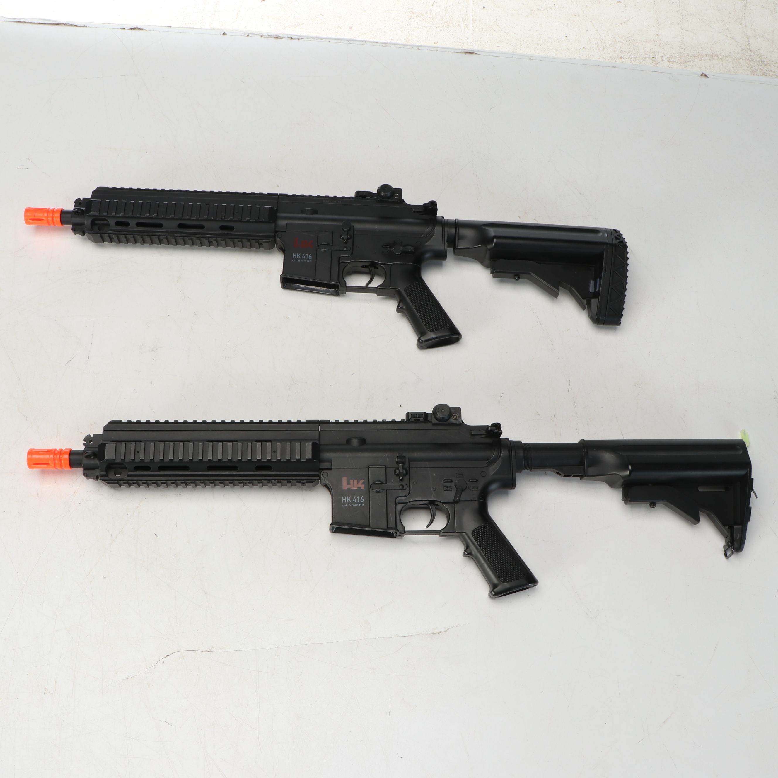Heckler & Koch with Other Airsoft Rifle, BB Pellets, and Targets