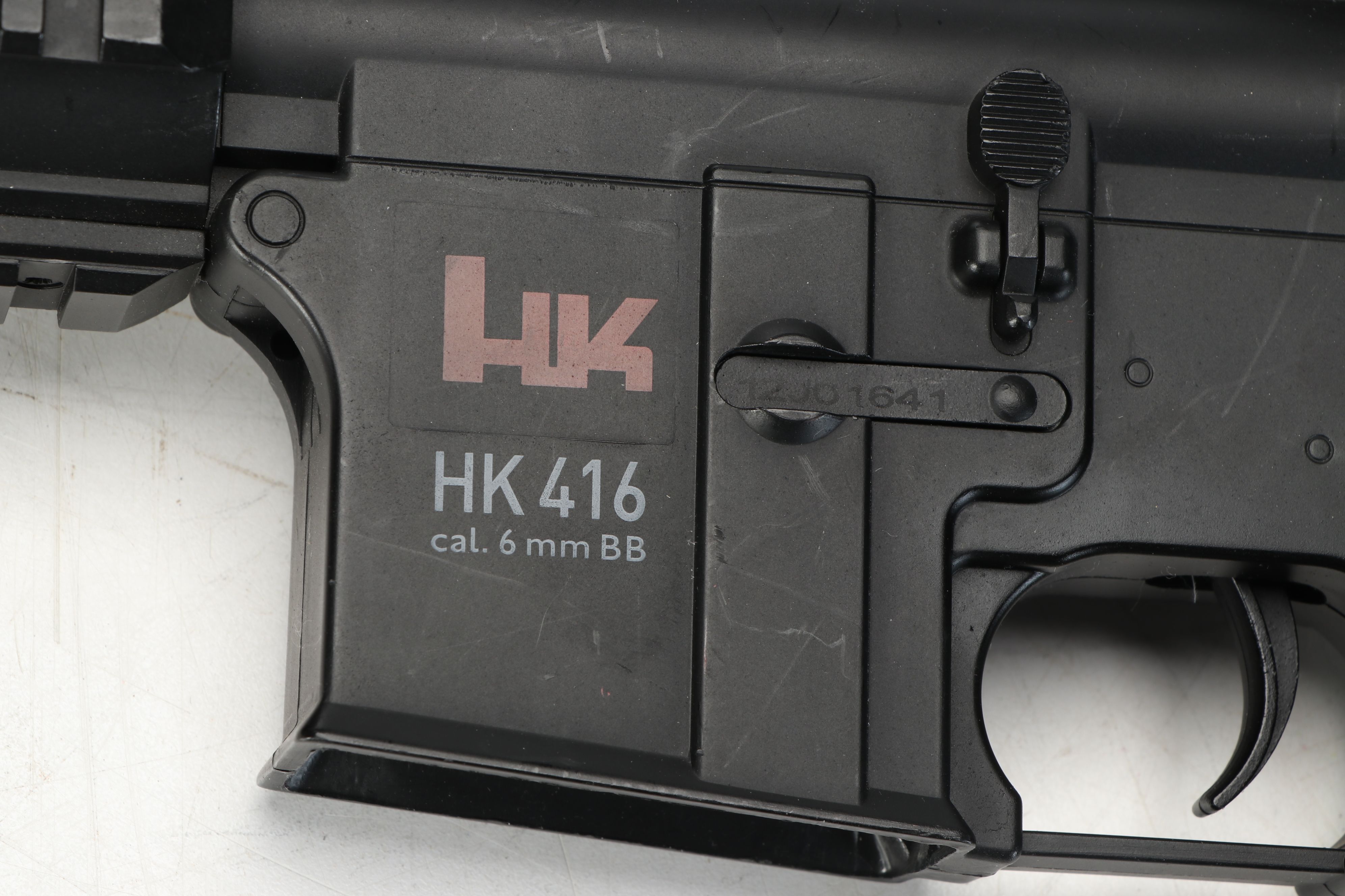 Heckler & Koch with Other Airsoft Rifle, BB Pellets, and Targets