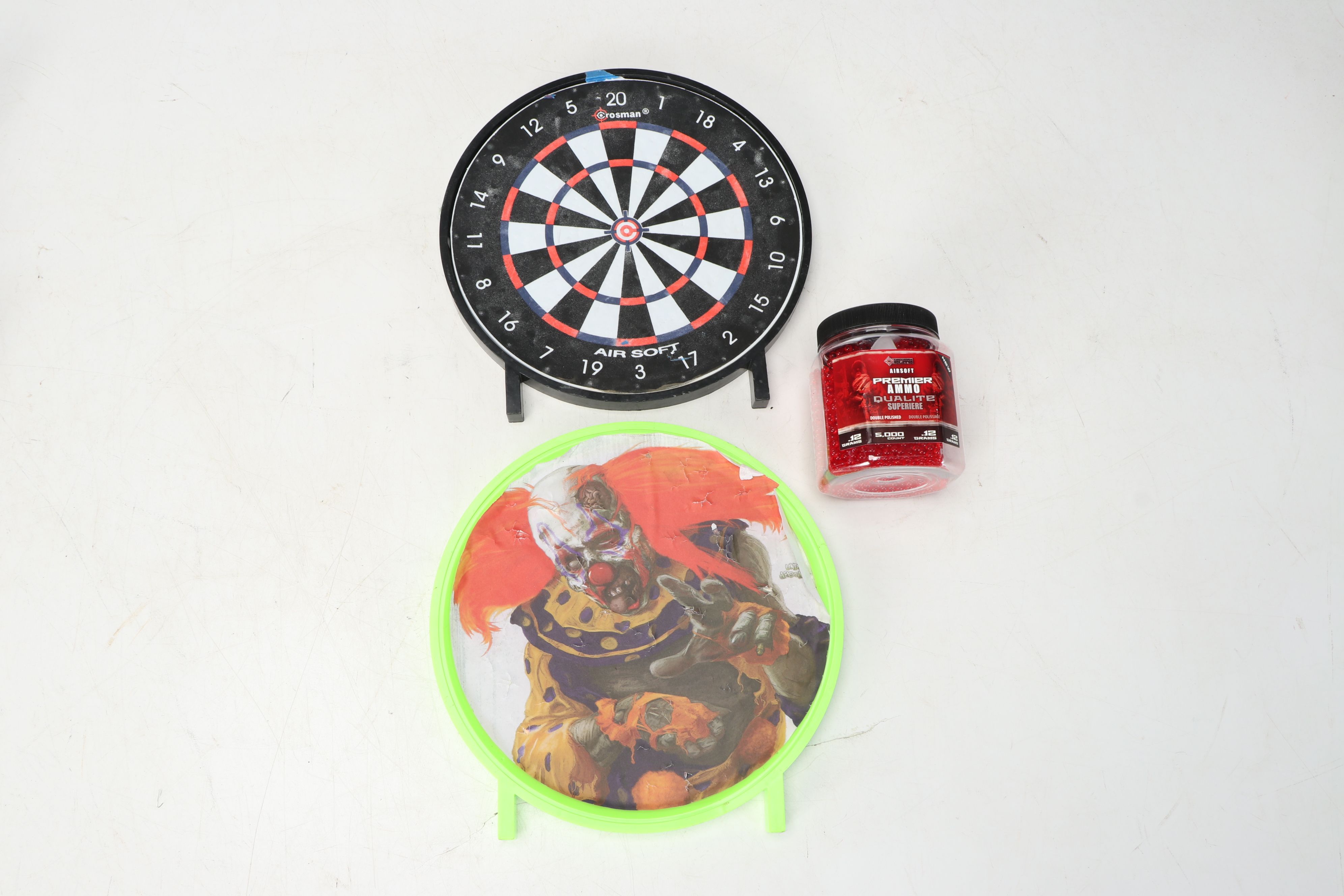 Heckler & Koch with Other Airsoft Rifle, BB Pellets, and Targets