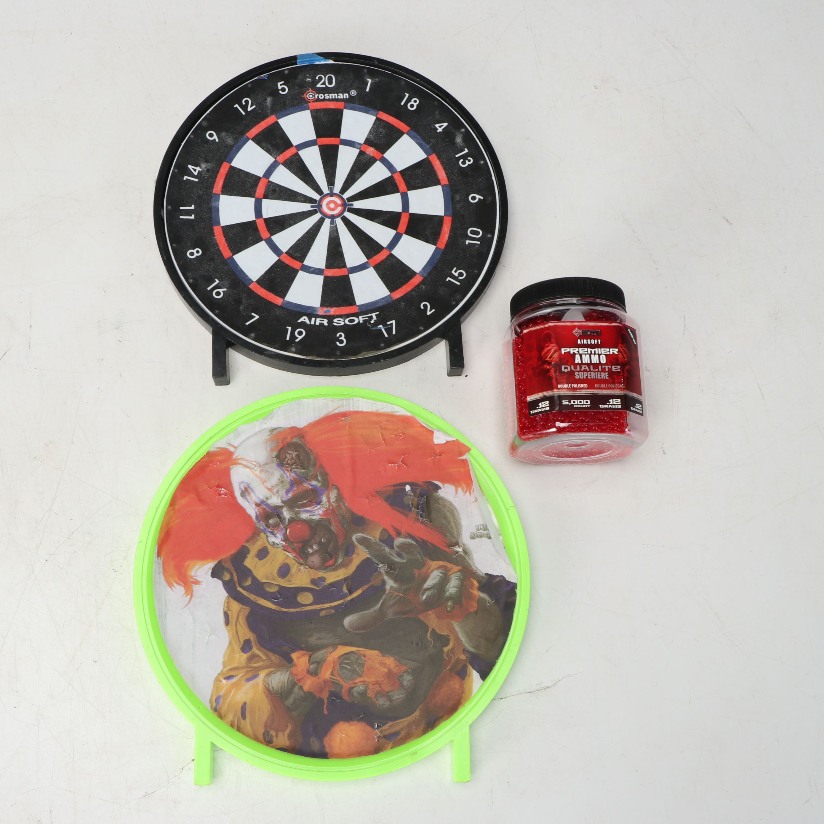 Heckler & Koch with Other Airsoft Rifle, BB Pellets, and Targets