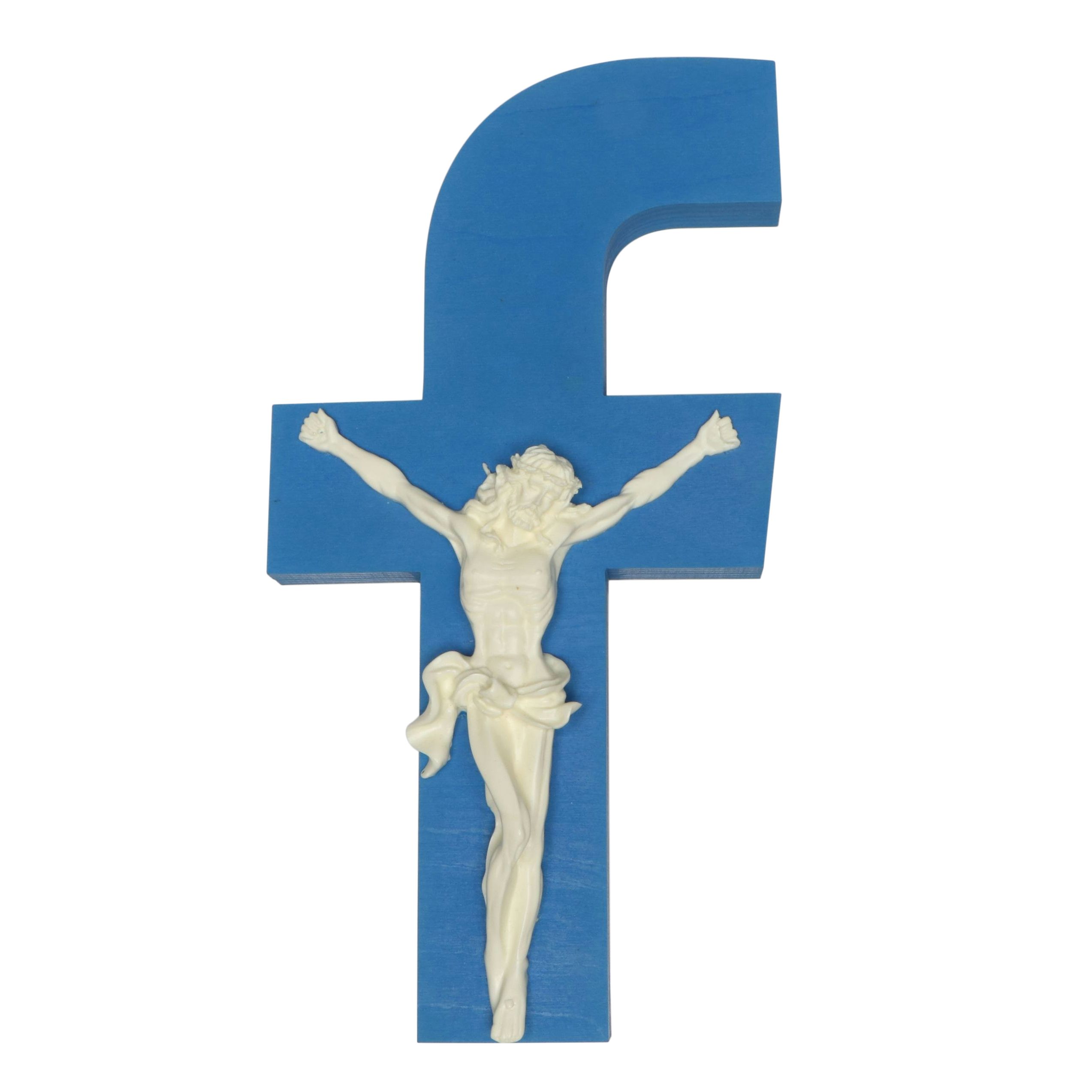 Imbue Resin Pop Art Sculpture "New Religion," 2017