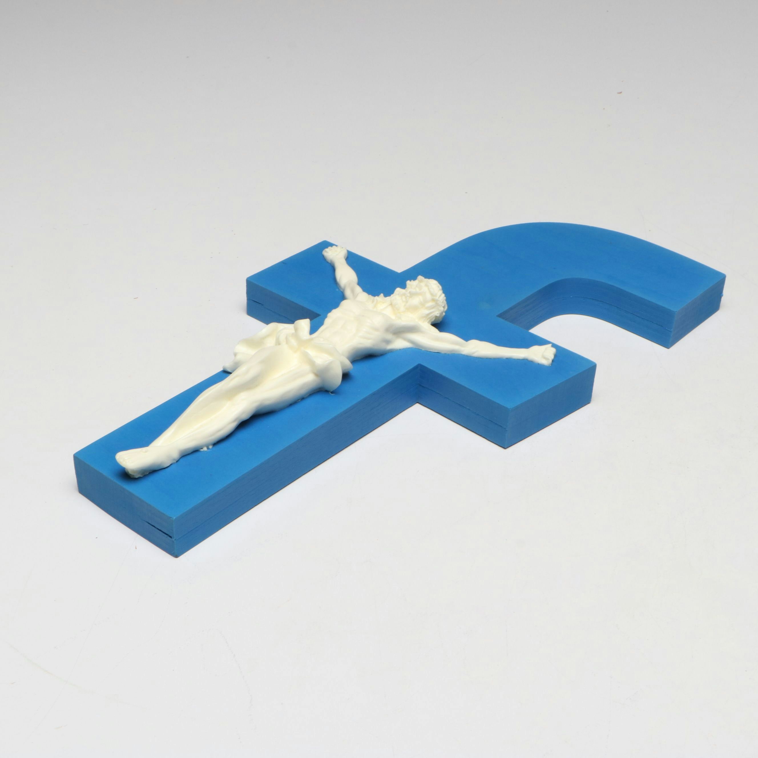 Imbue Resin Pop Art Sculpture "New Religion," 2017