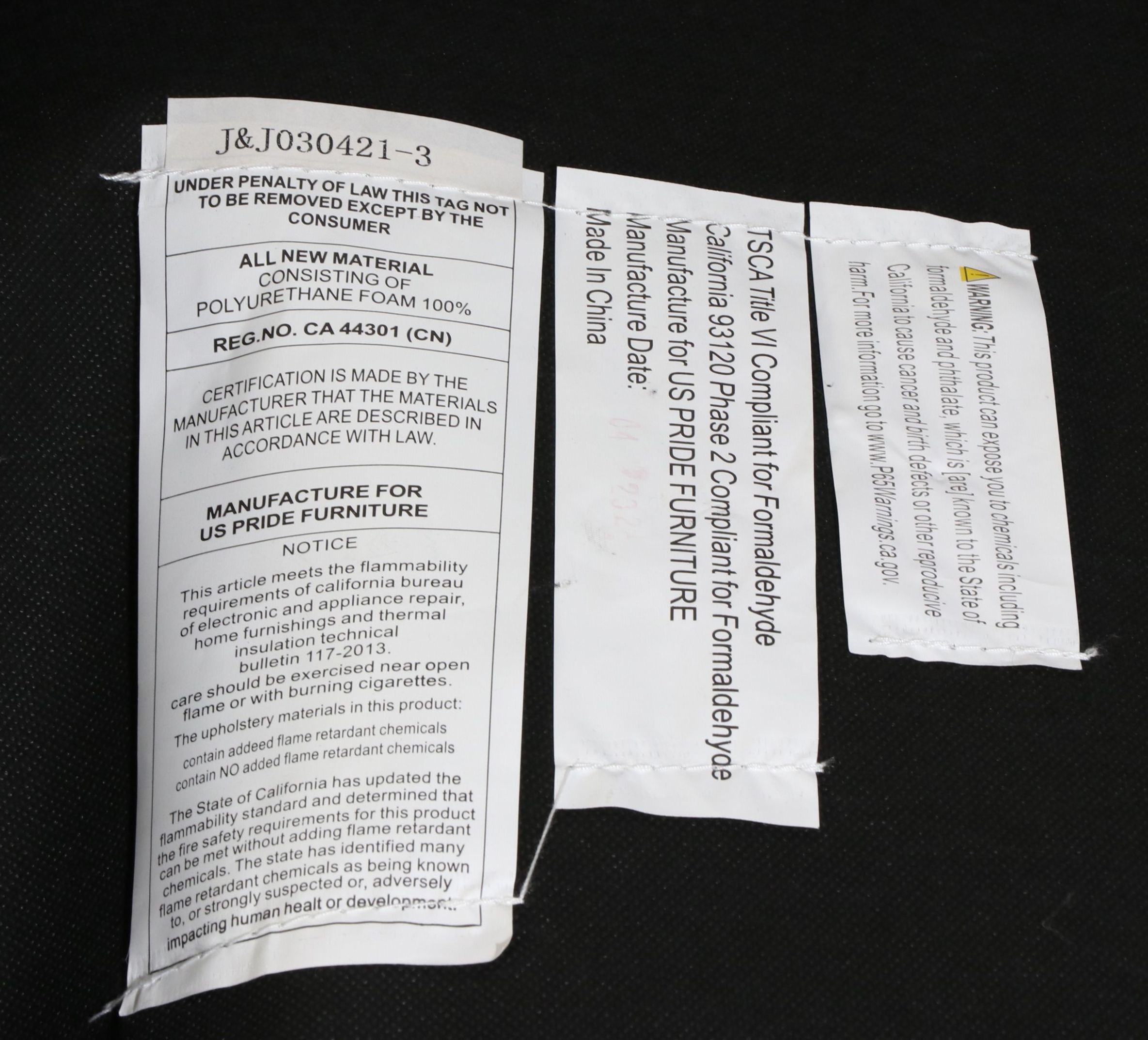 Contemporary Mid Century Modern Style Faux Leather Sofa and Polka Dot Pillows